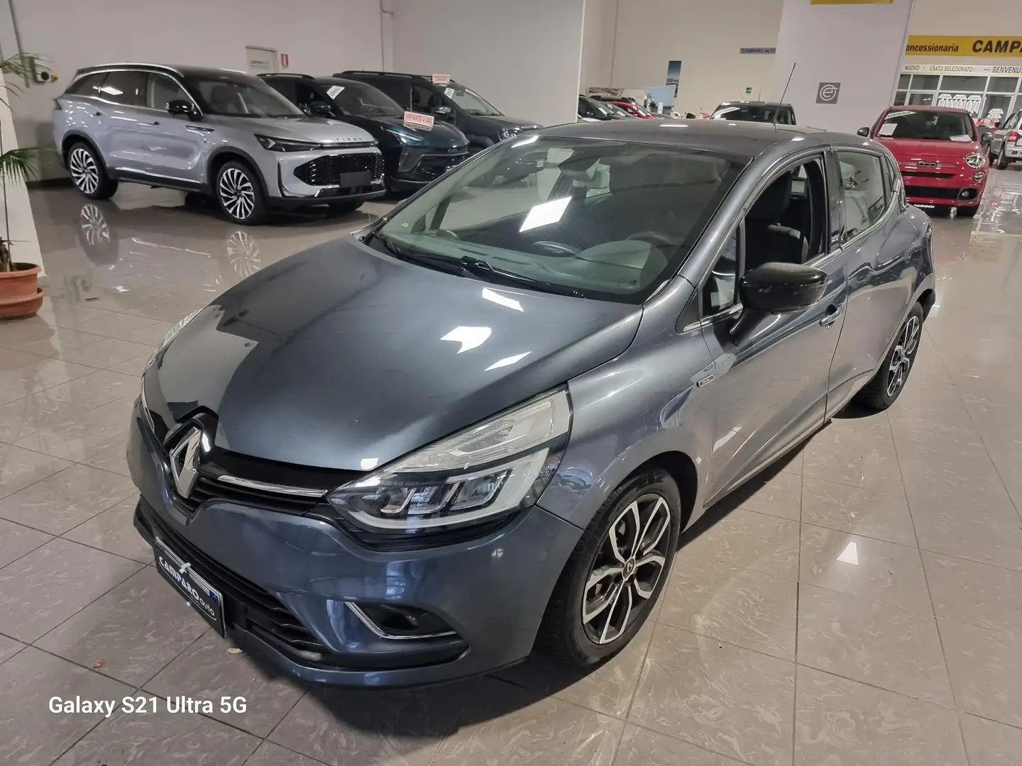 Renault Clio 1.5 dci energy Duel 75cv my18 OK NEOPATENTATI Gris - 1