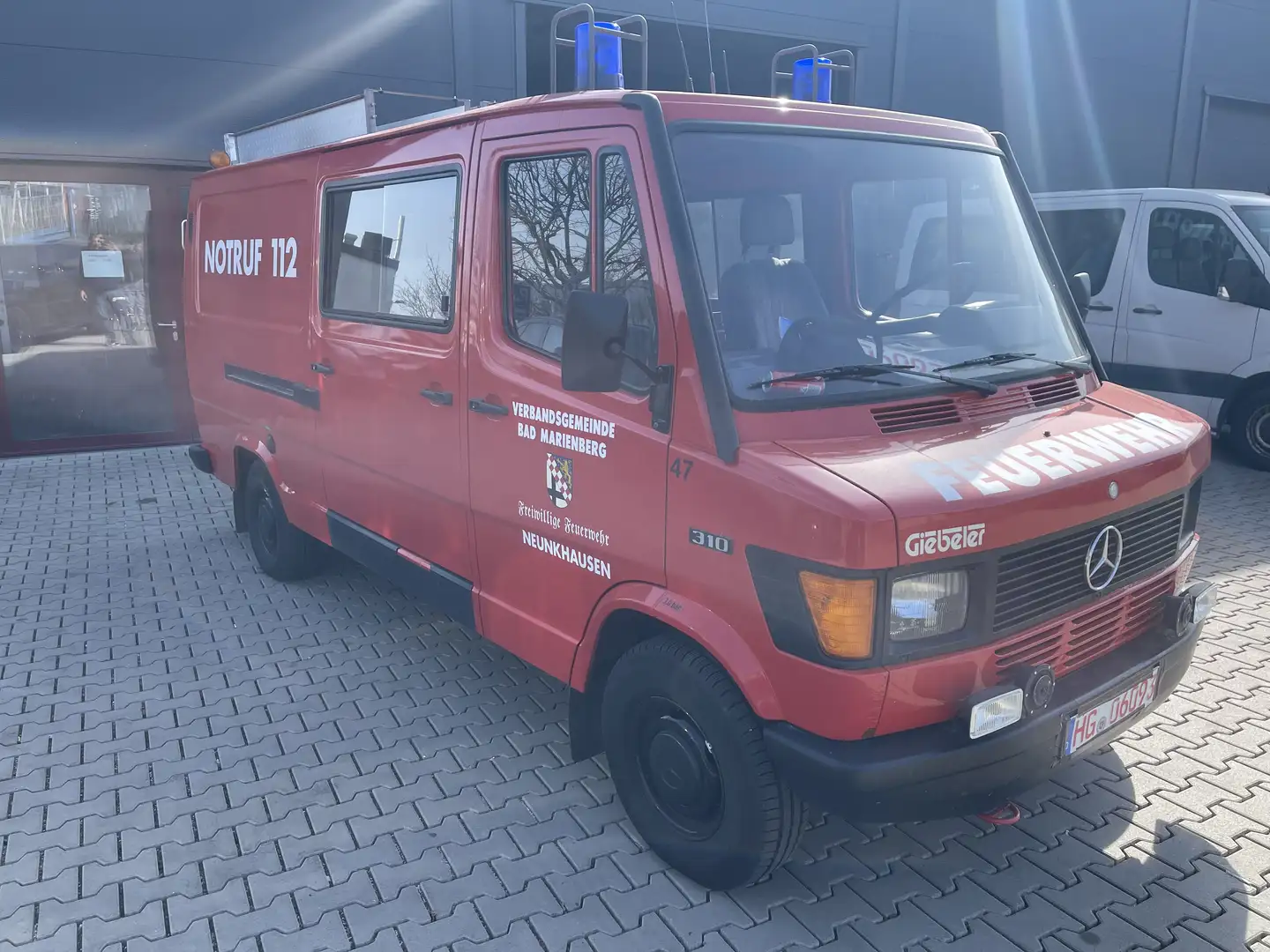 Mercedes-Benz T1 1 Hand H-zullassung Tüv Neu 49TKm Rojo - 2