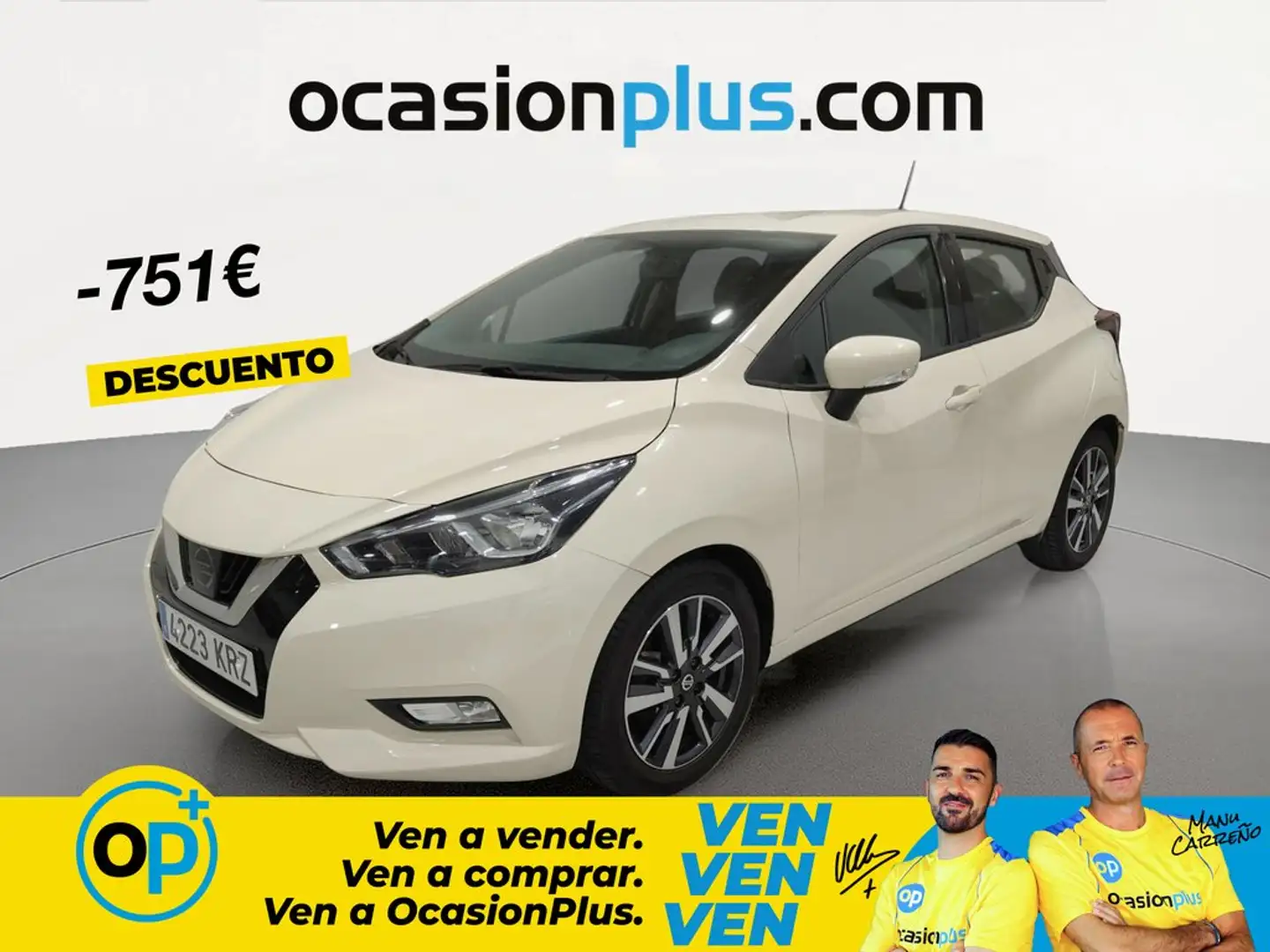 Nissan Micra 1.0 G Acenta 70 Beige - 1