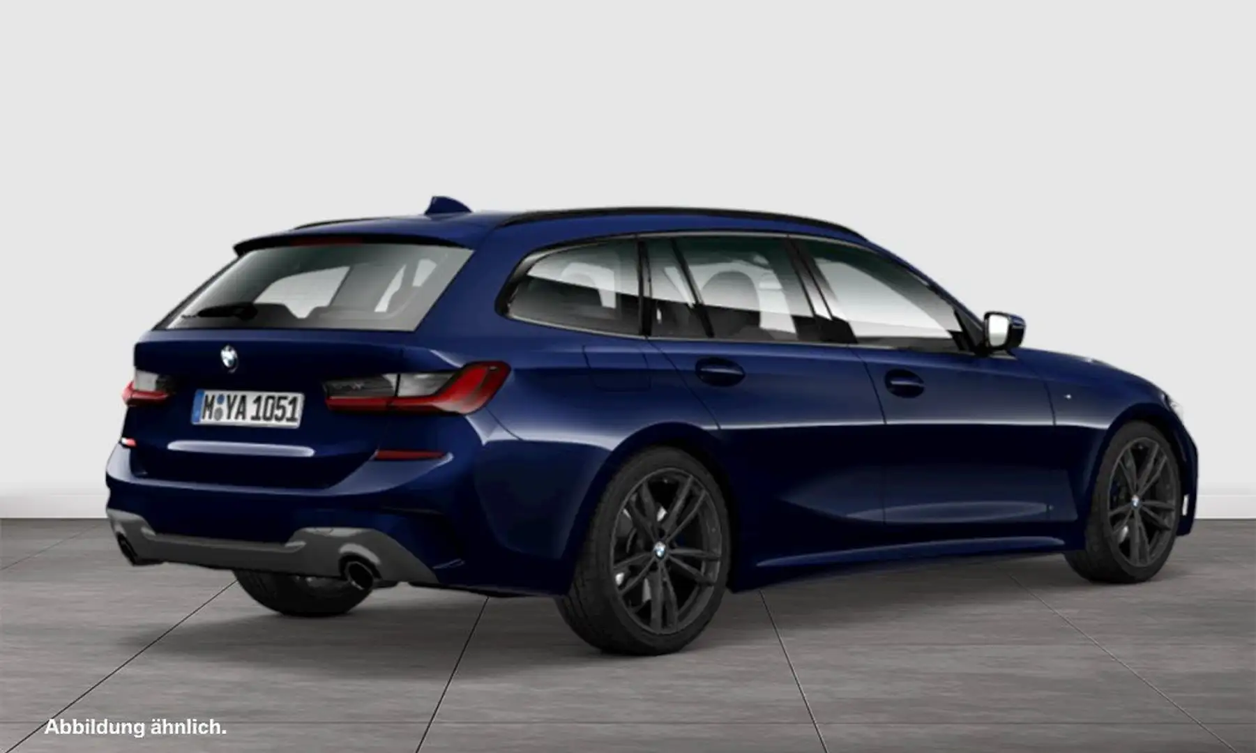 BMW 318 d M SPORT+PANO+ACC+LASER+HuD+DA Blauw - 2