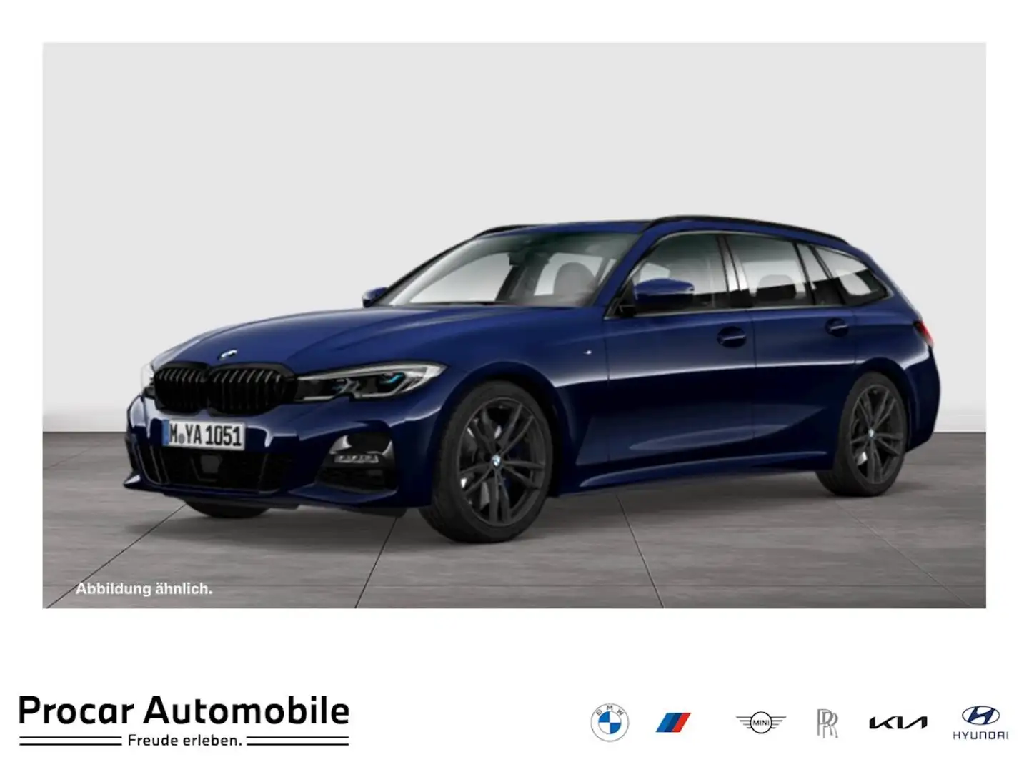 BMW 318 d M SPORT+PANO+ACC+LASER+HuD+DA Blauw - 1