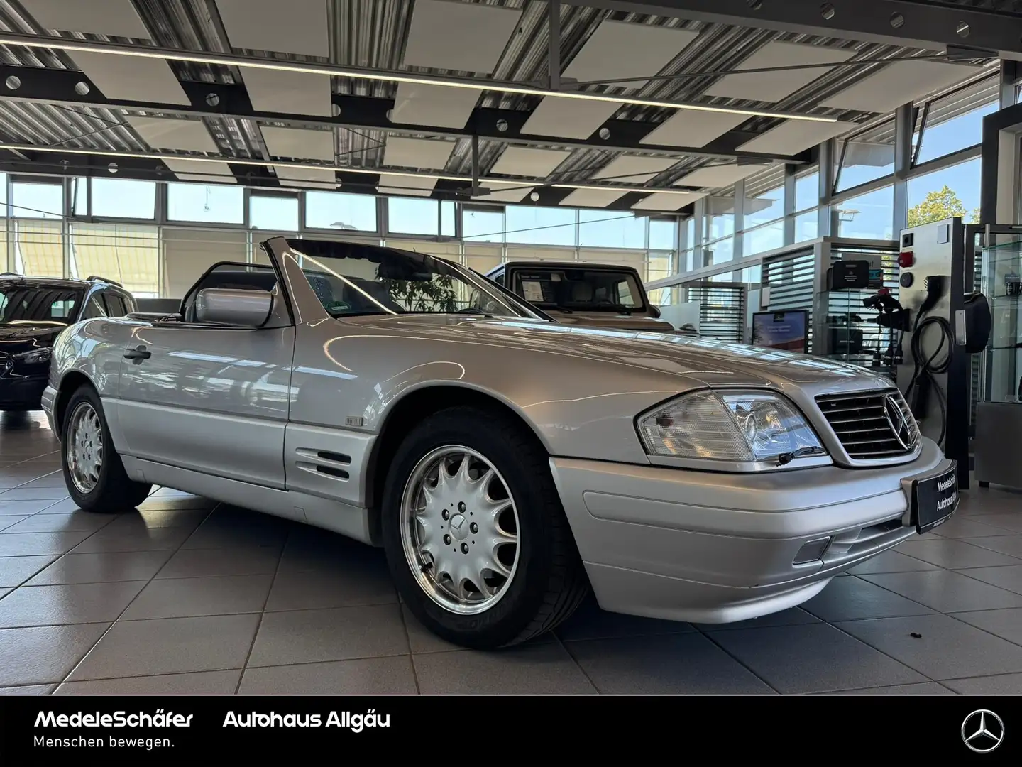 Mercedes-Benz SL 280 SL 280 Xenon Sitzheizung Radio Hardtop Memory Silber - 2