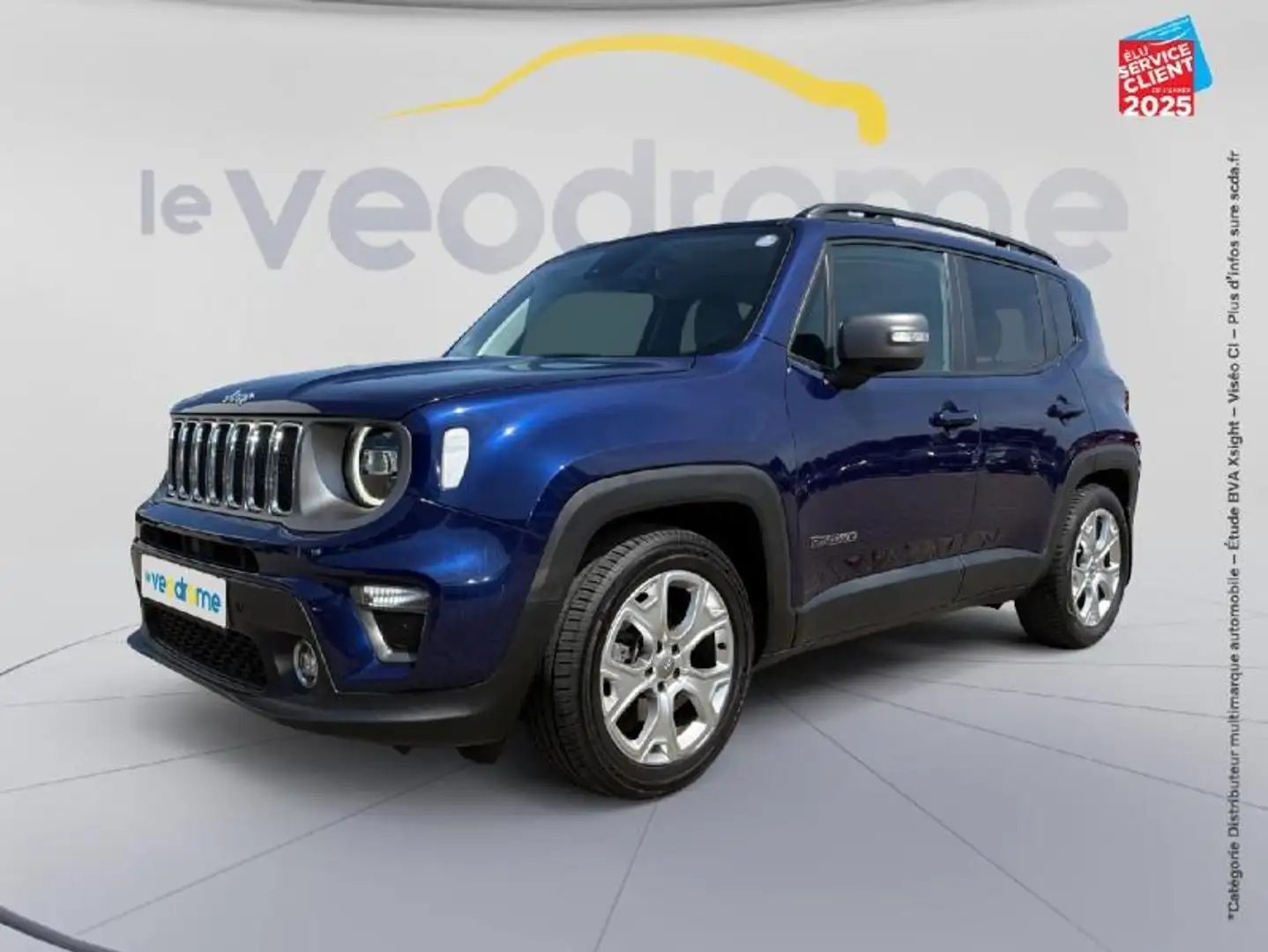 Jeep Renegade 1.3 GSE T4 150ch Limited BVR6 Sieges cuir GPS Came - 1