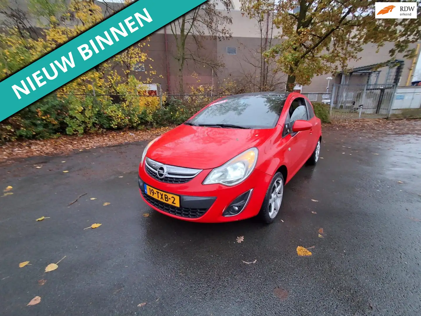 Opel Corsa 1.2 EcoFlex Color Edition LPG ZO INGERUILD ZO WEG Rouge - 1