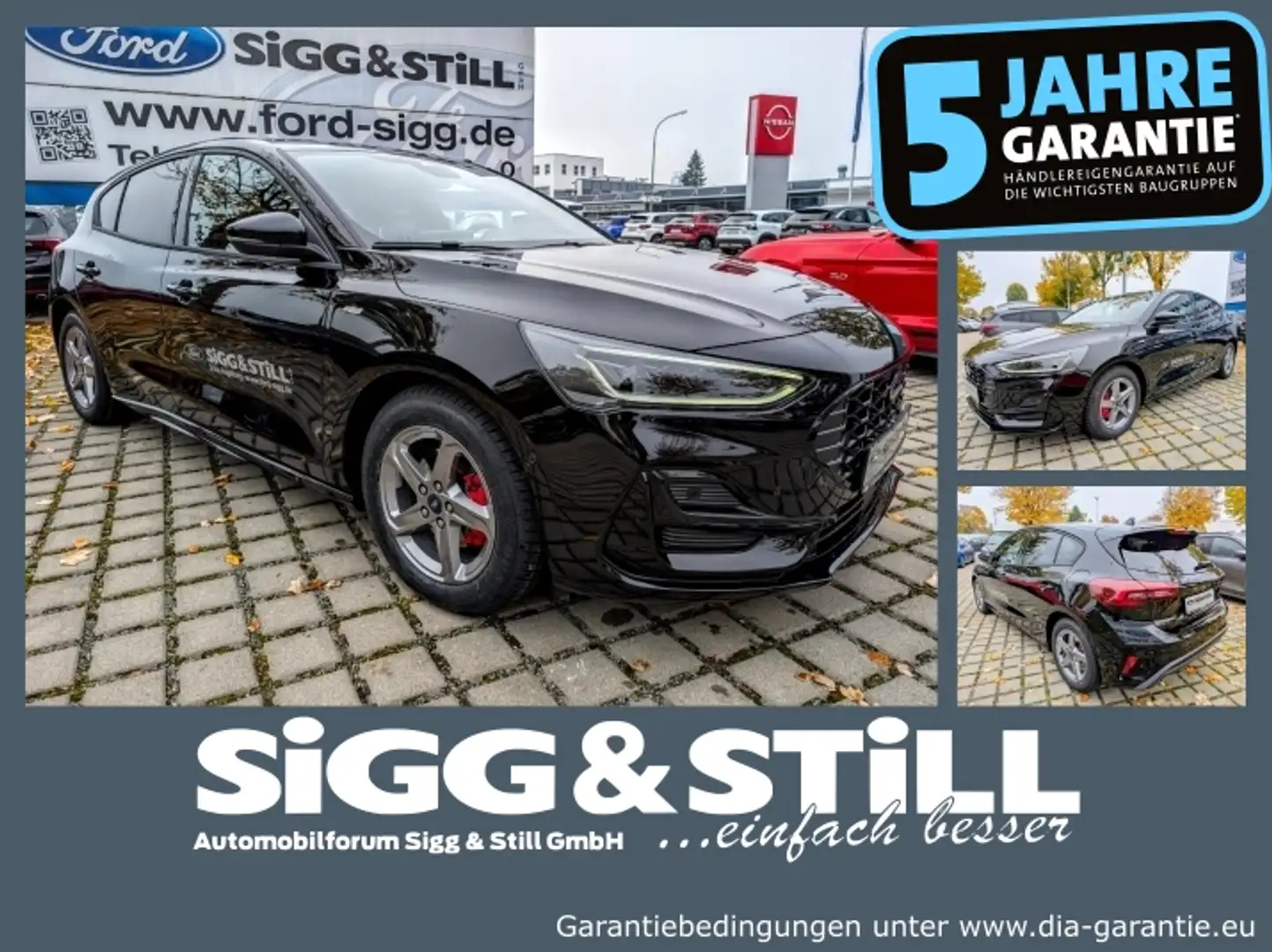 Ford Focus ST-Line X 1.0 AT LED-MATRIX*IACC*B&O*CAM*SHZ Schwarz - 1