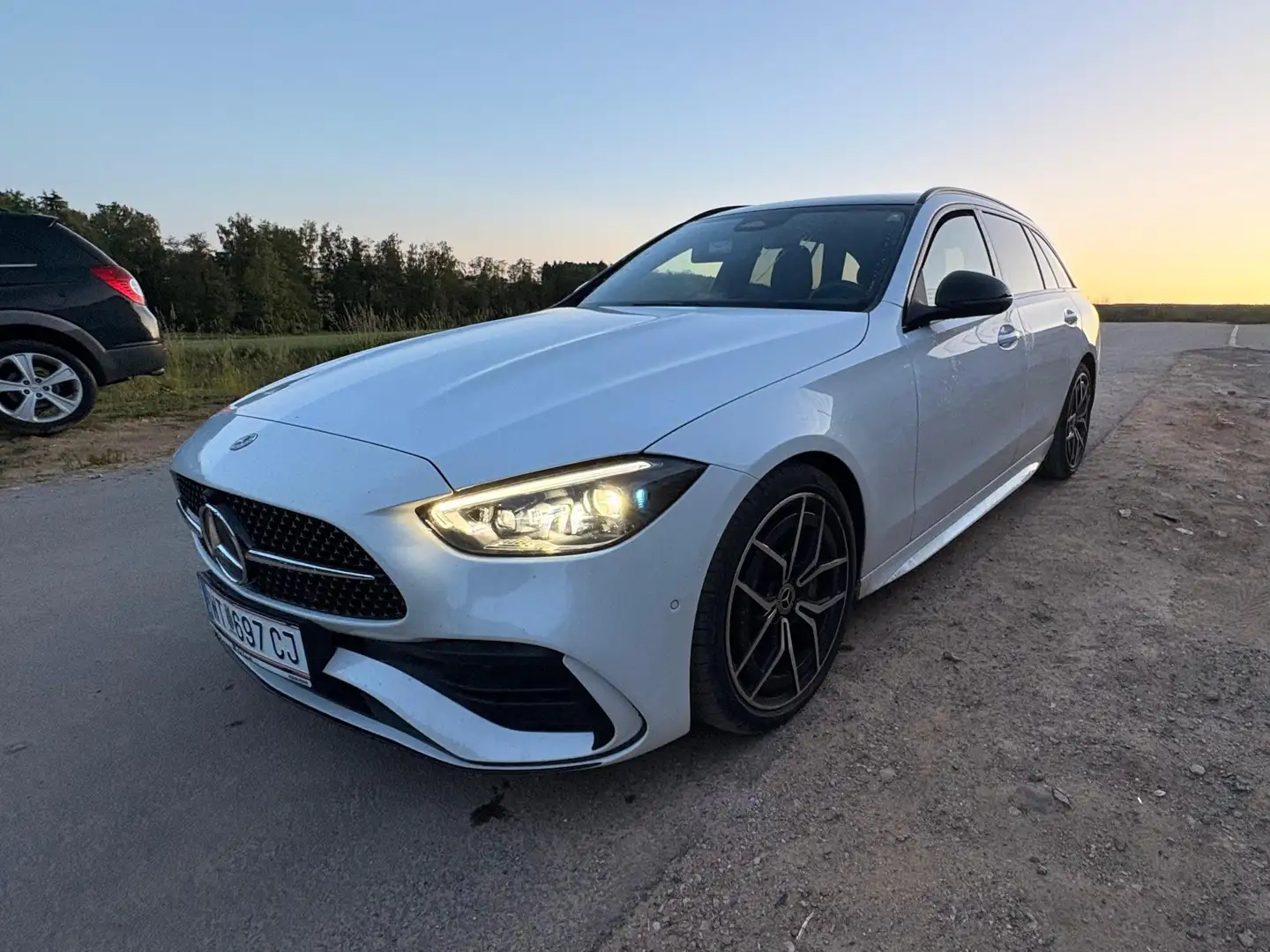 Mercedes-Benz C 220 C 220d T 4Matic AMG Paket Pano MEGAVOLL 3x 17490,- Weiß - 2