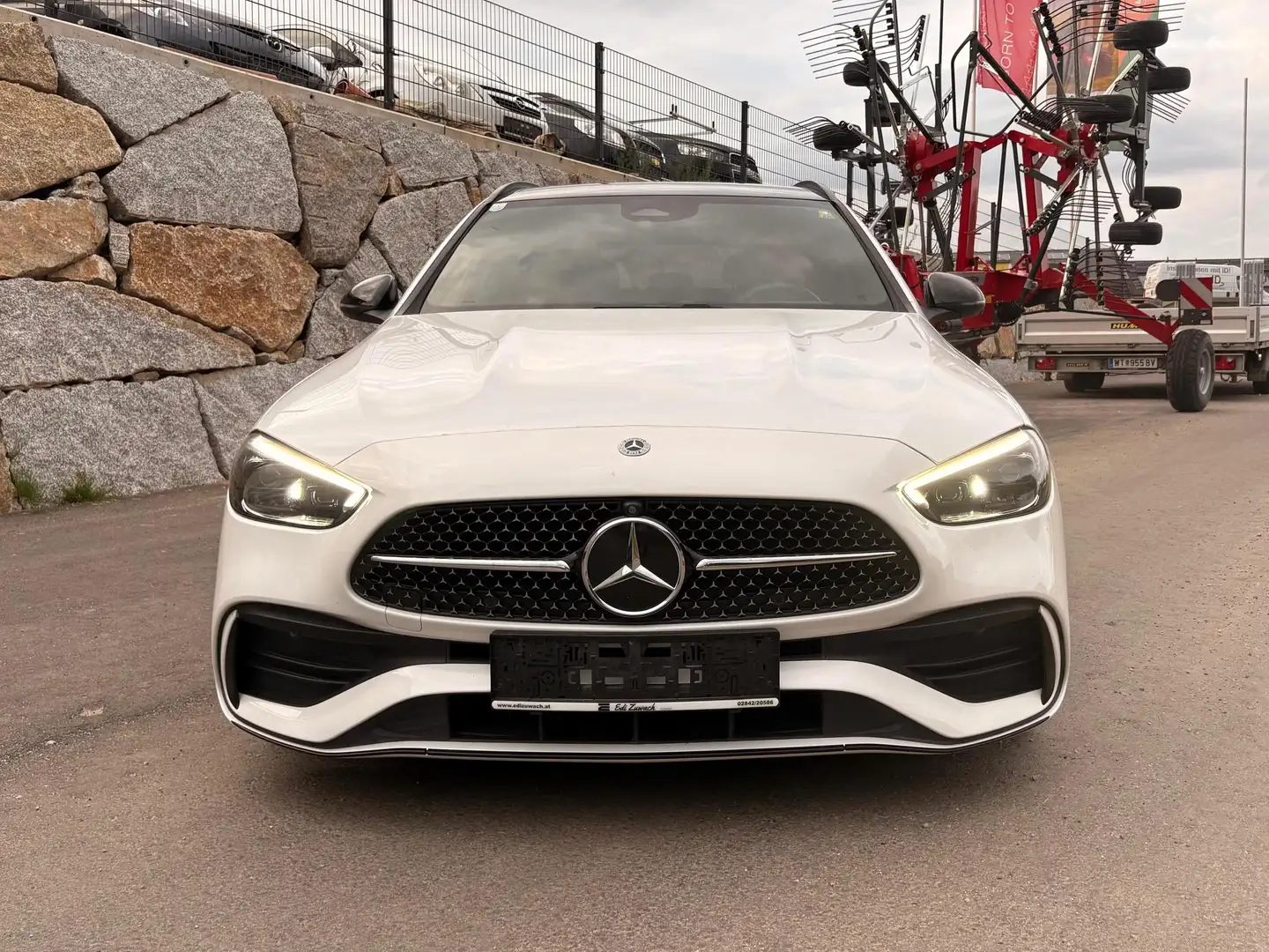 Mercedes-Benz C 220 C 220d T 4Matic AMG Paket Pano MEGAVOLL 3x 17490,- Weiß - 2