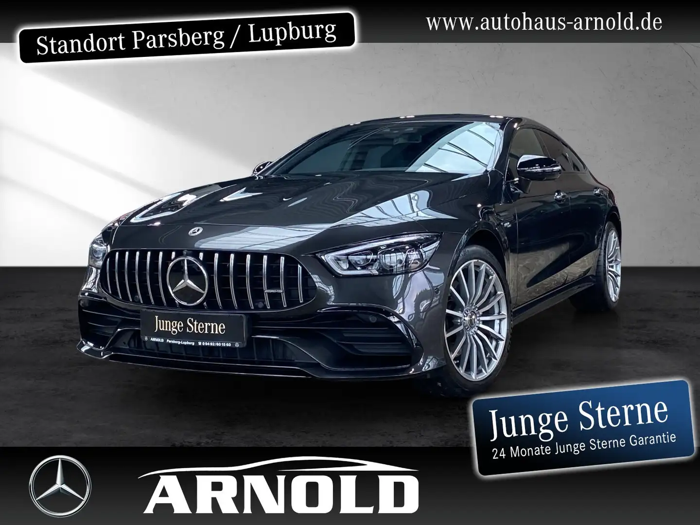 Mercedes-Benz AMG GT Mercedes-AMG GT 53 4M+ Distr. 360° SHD Memory-P. Gris - 1