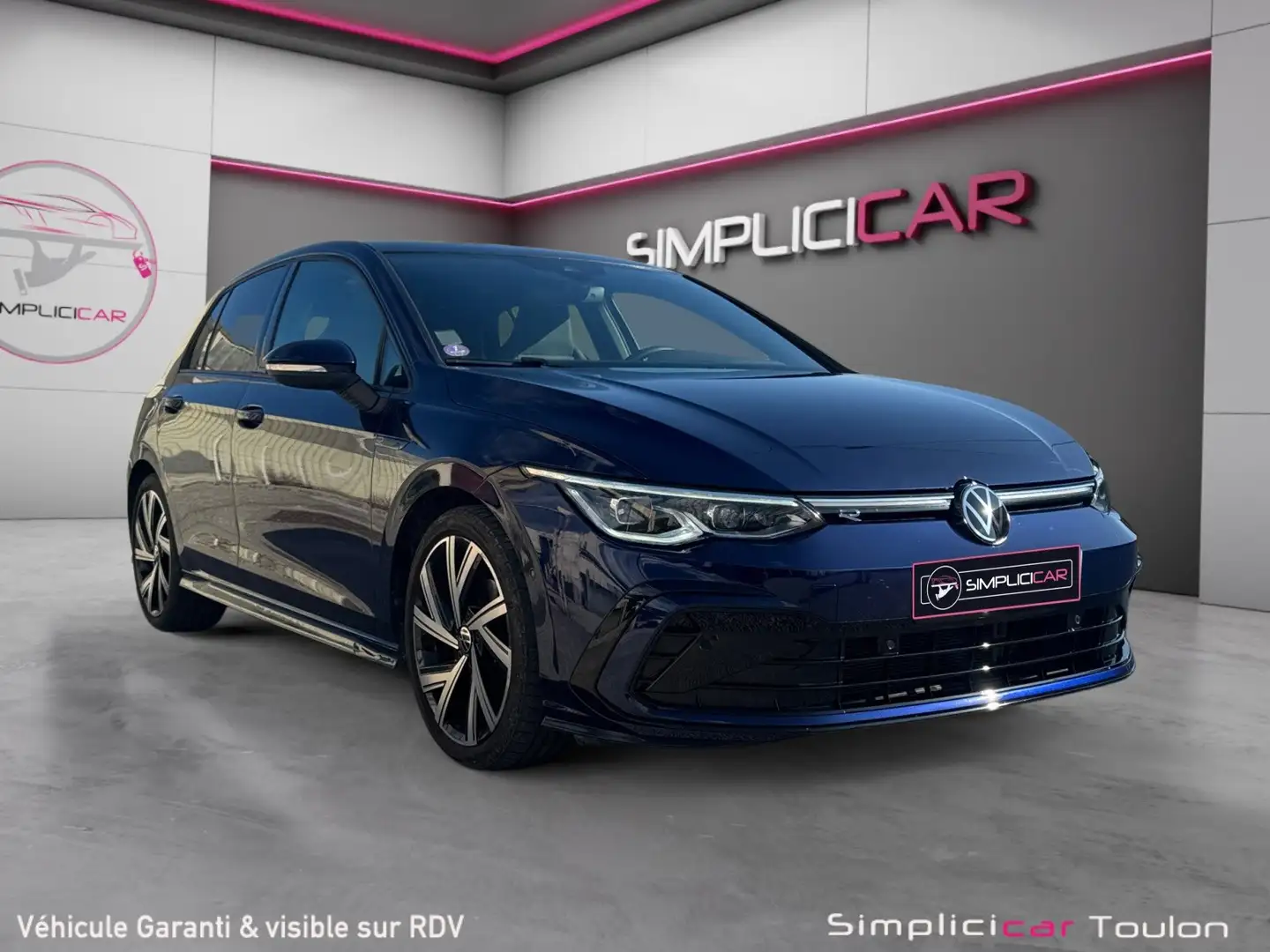 Volkswagen Golf R-LINE Bleu - 1