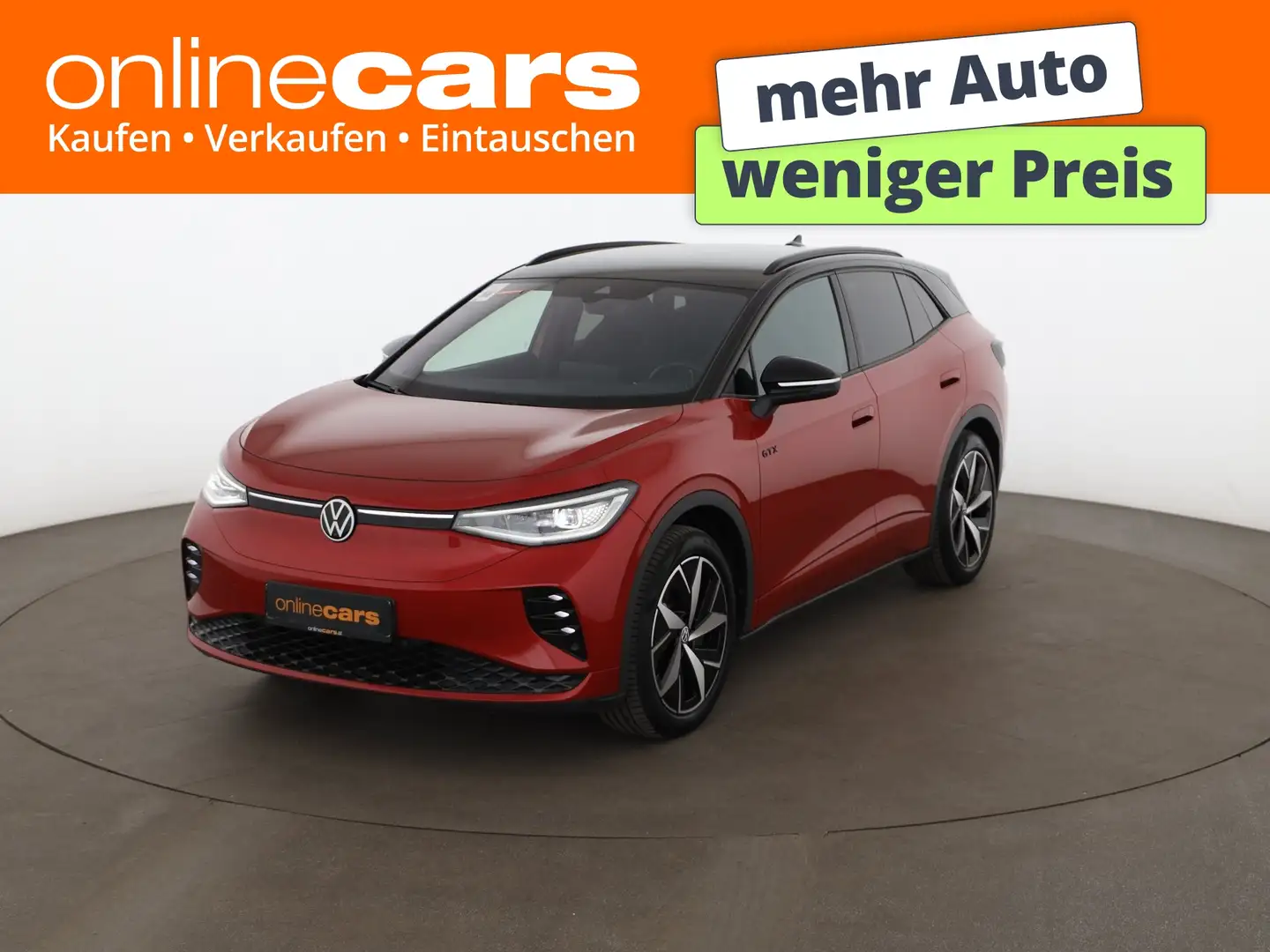 Volkswagen ID.4 4Motion GTX 77kWh Aut MATRIX 360-CAM HEAD-UP Rot - 1