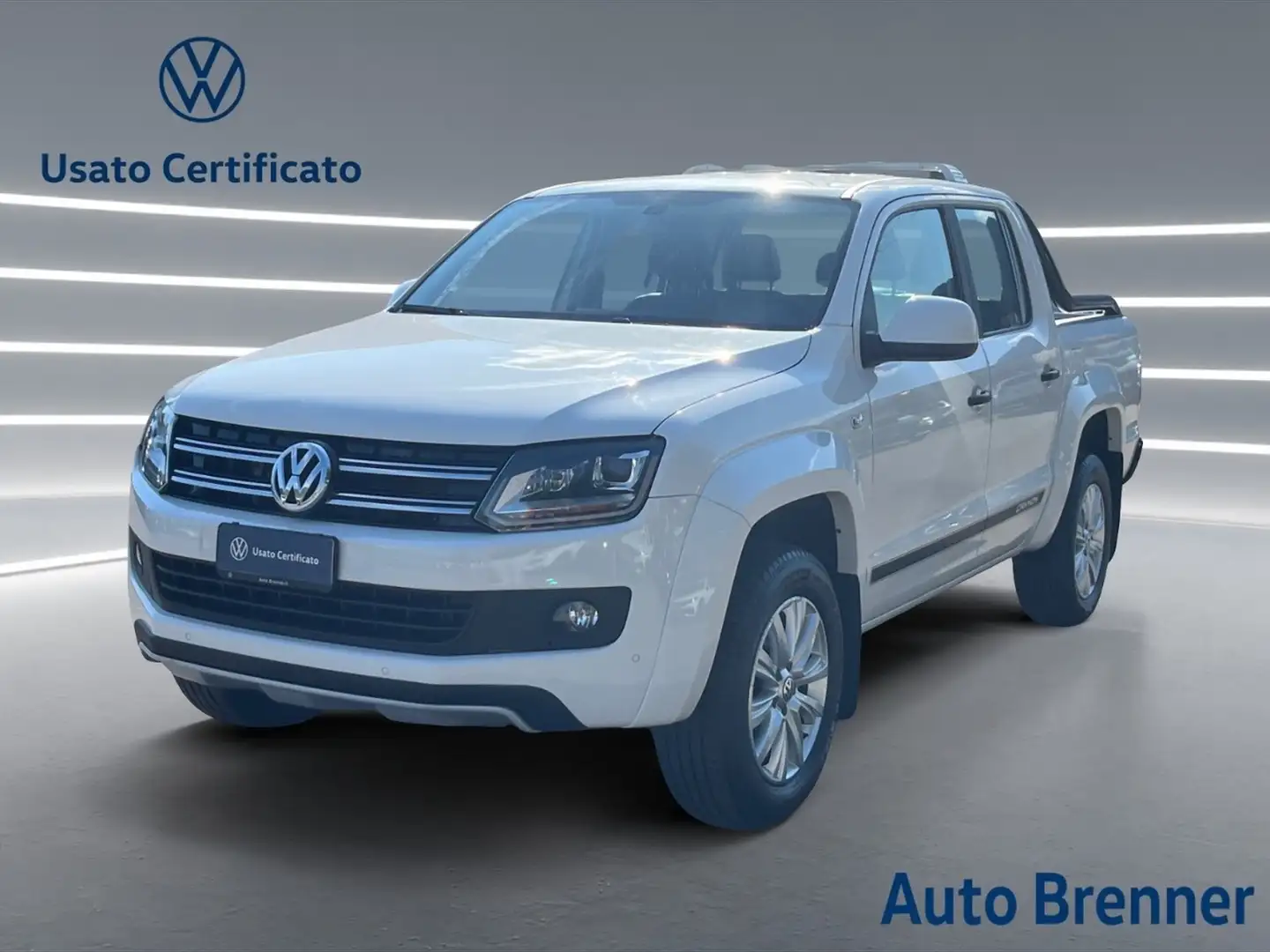 Volkswagen Amarok dc 2.0 bitdi canyon 4motion perm. 180cv auto Bianco - 1
