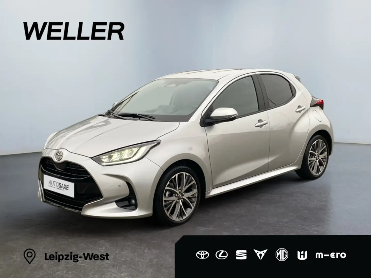Toyota Yaris Hybrid 130 1.5 Style *Navi*LED*CarPlay*CAM* Plateado - 1