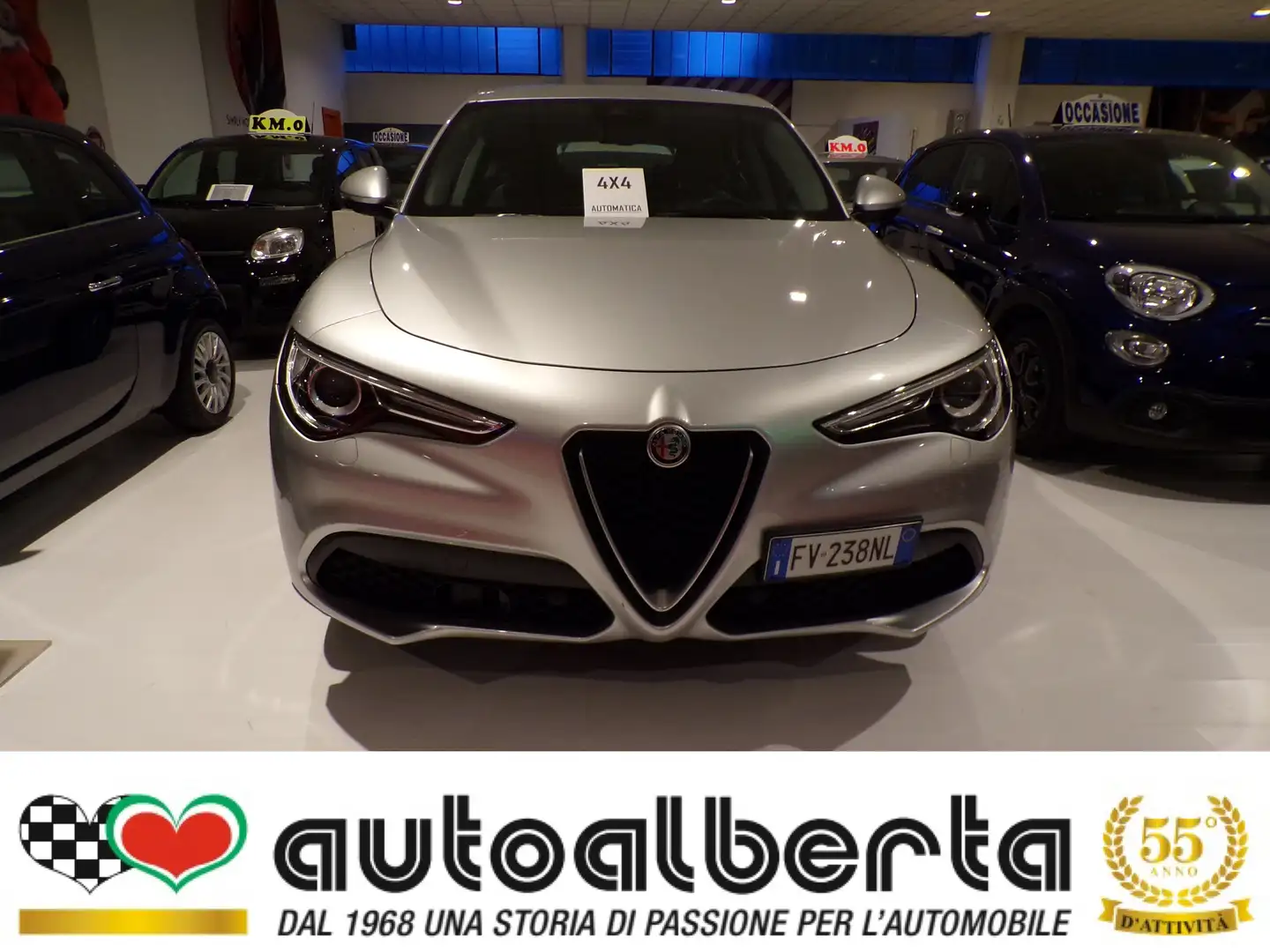 Alfa Romeo Stelvio Super 2.0 turbo benzina Q4 200cv auto Grey - 2
