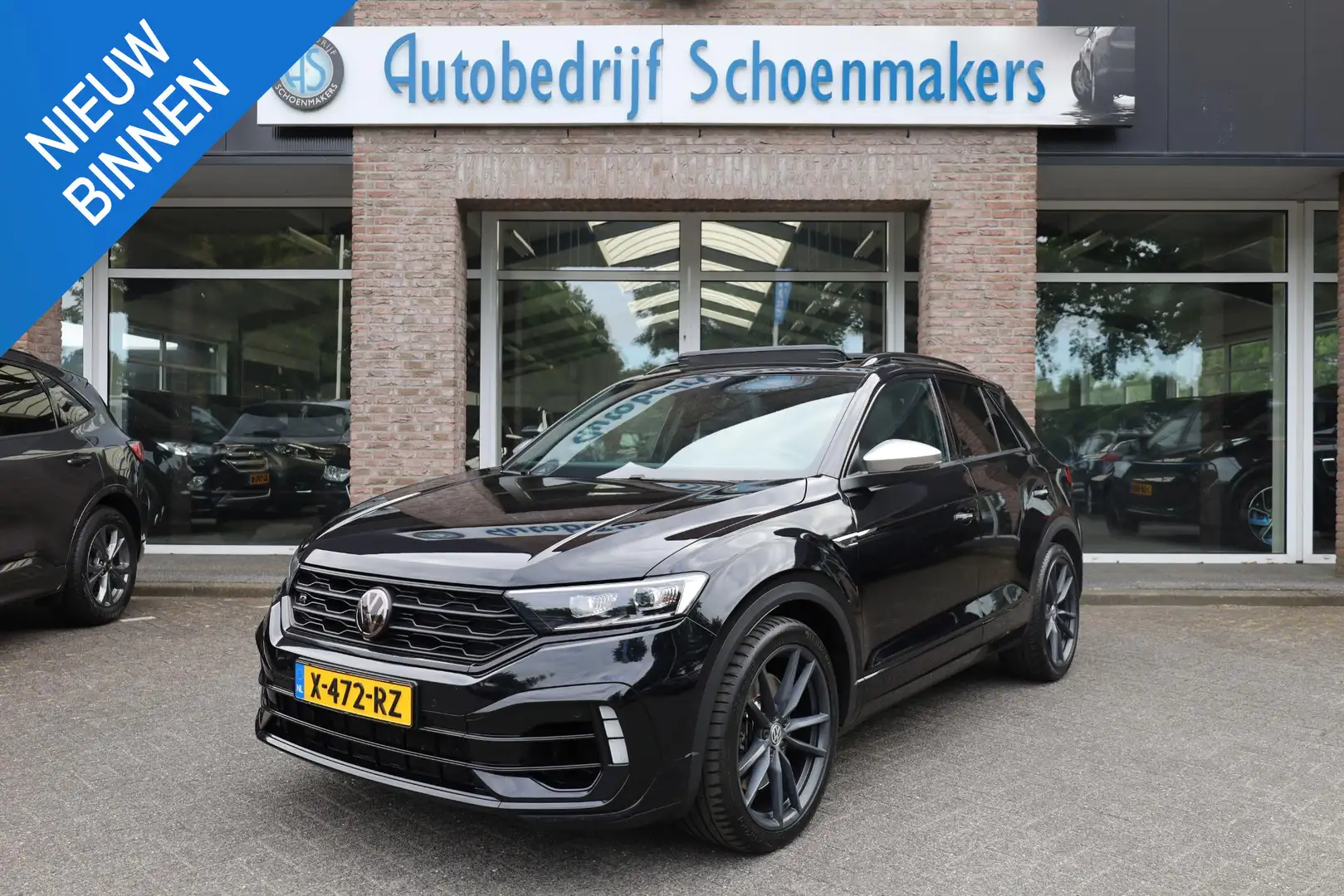 Volkswagen T-Roc 2.0 TSI 4Motion R DOWNPIPE STAGE-2 CAMERA PANO ACC Zwart - 1
