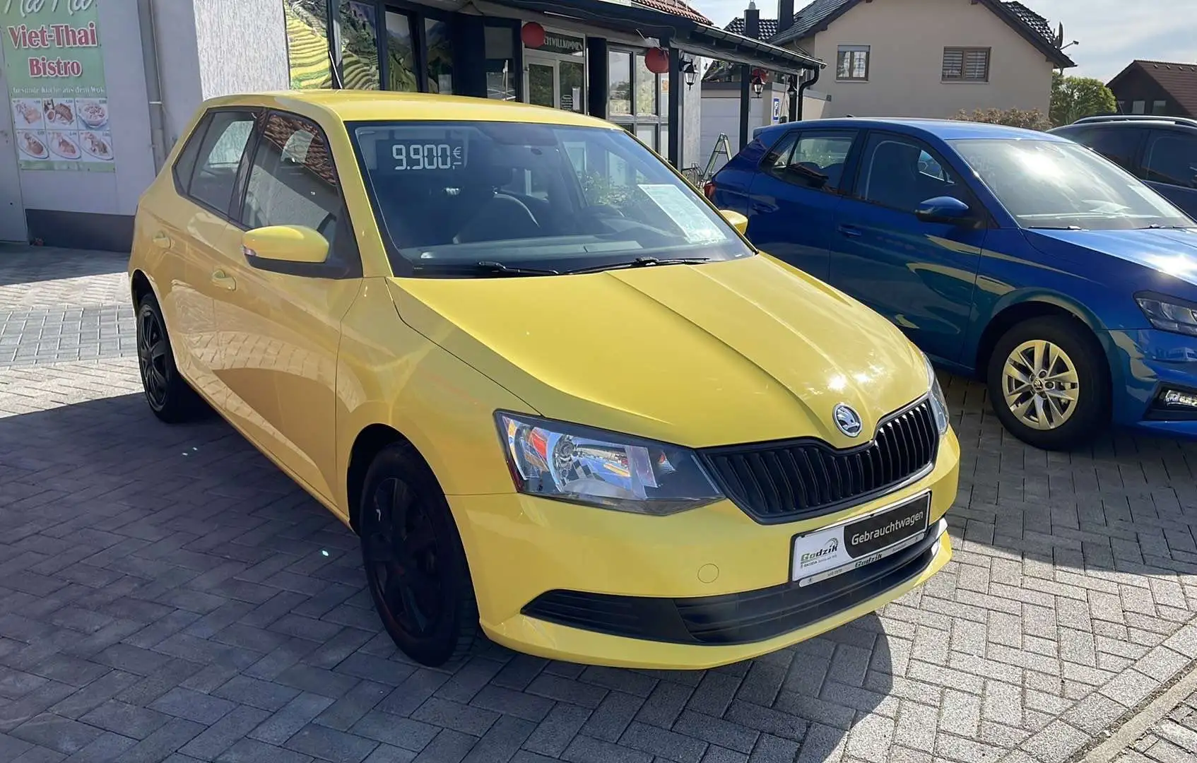 Skoda Fabia Cool Edition * Sonderfarbe * 4 x Neue Reifen * Gelb - 1