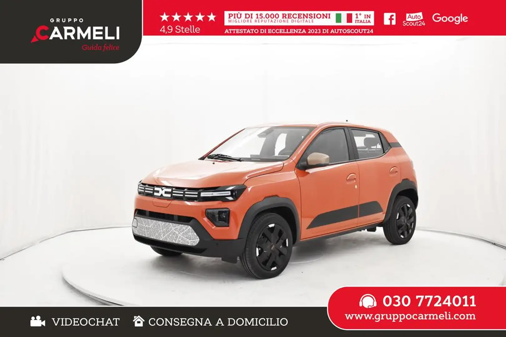 Dacia Spring Extreme Electric 65 Rosso - 1