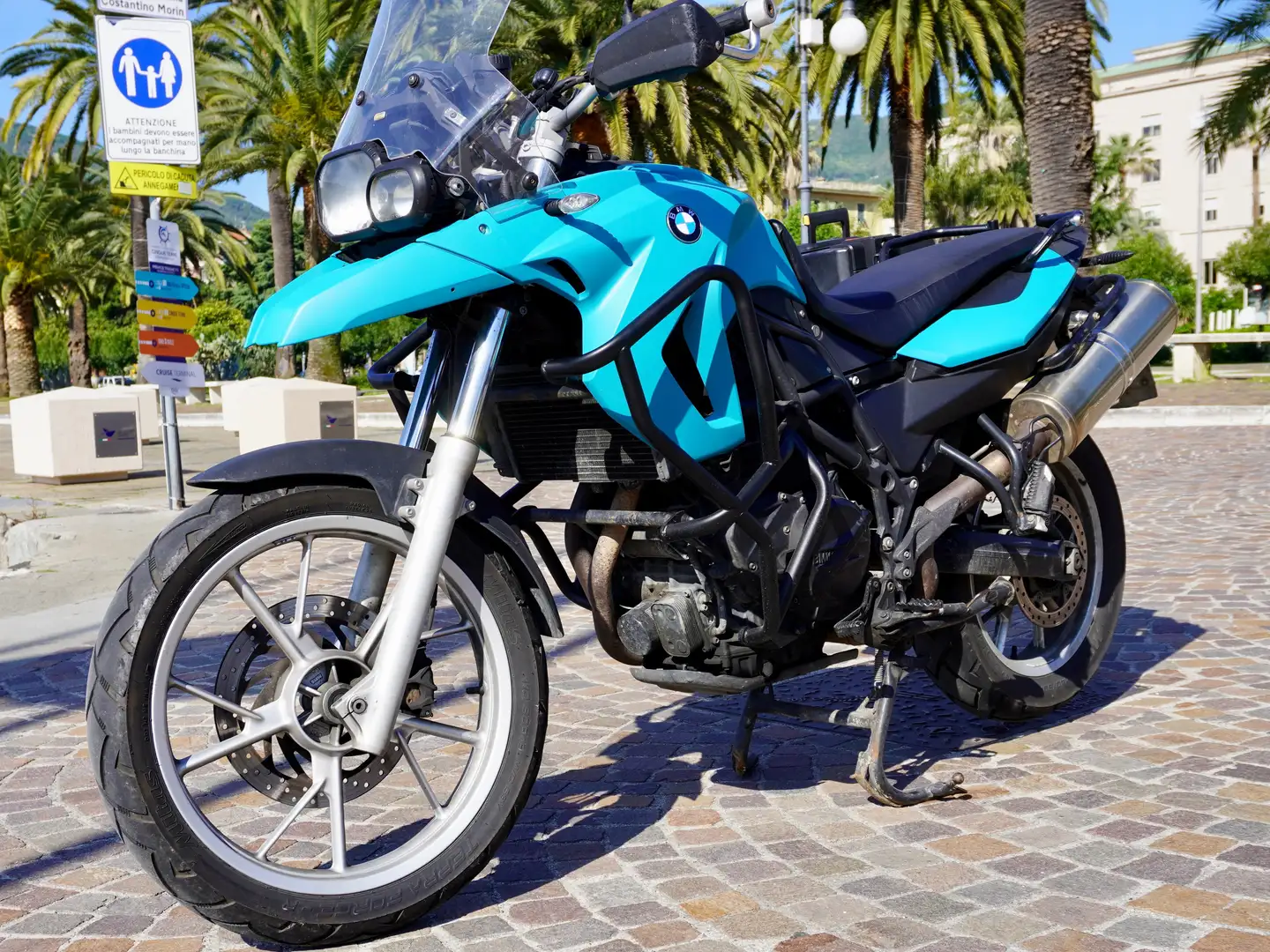 BMW F 700 GS F650GS Twin 800cc ABS Modrá - 2