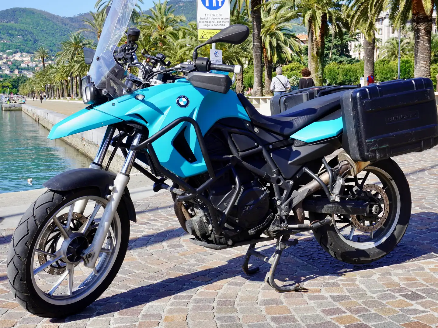 BMW F 700 GS F650GS Twin 800cc ABS Modrá - 1