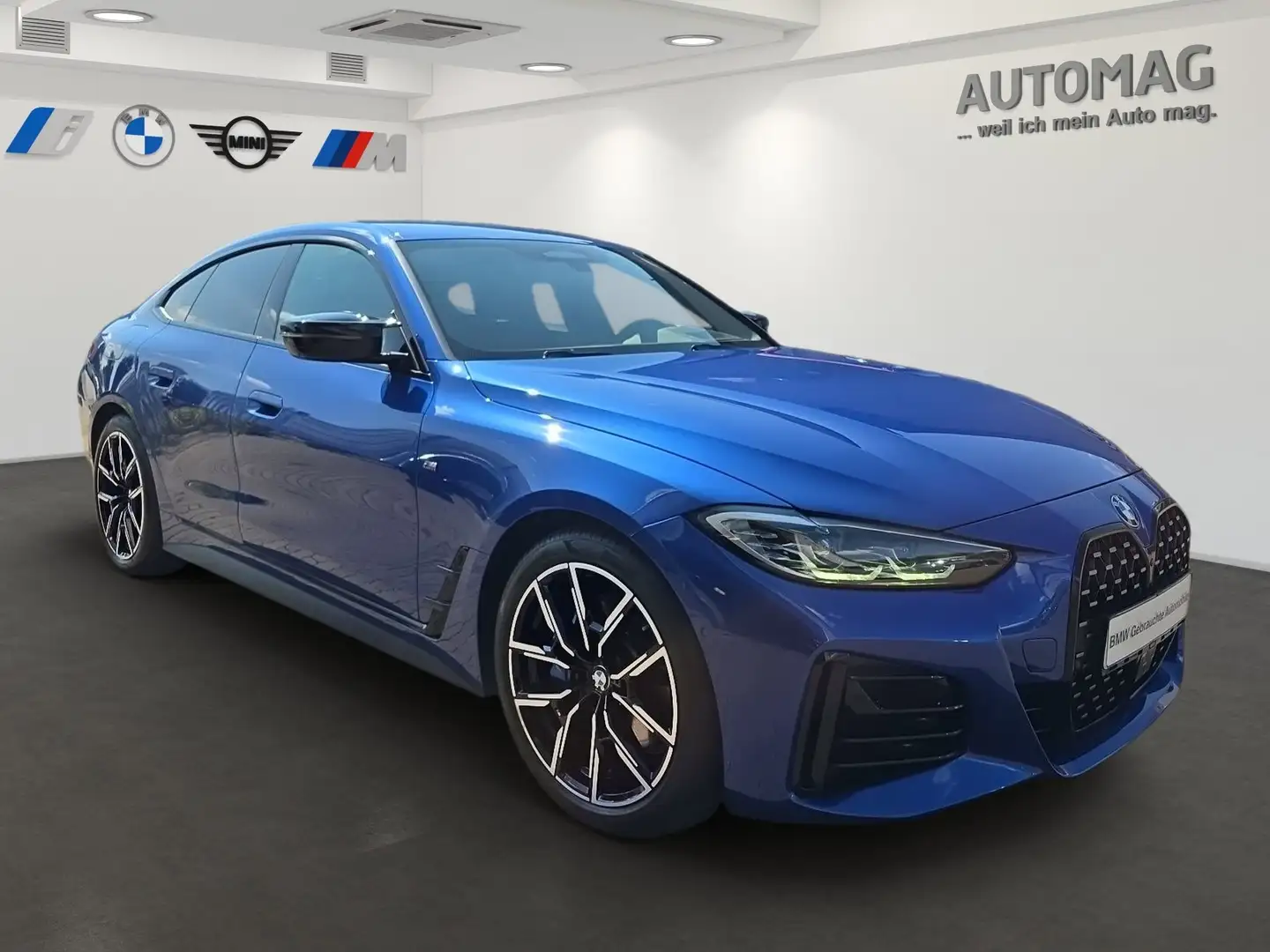 BMW M4 40i HeadUp*Drive Assist Prof*Park Assist Plus*19" Bleu - 2