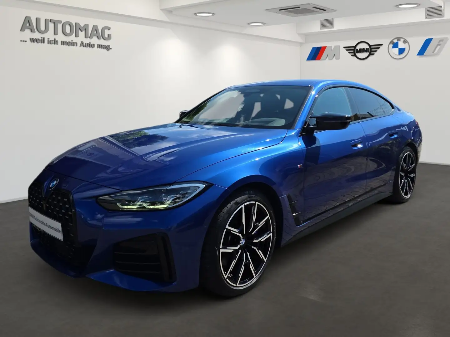 BMW M4 40i HeadUp*Drive Assist Prof*Park Assist Plus*19" Bleu - 1