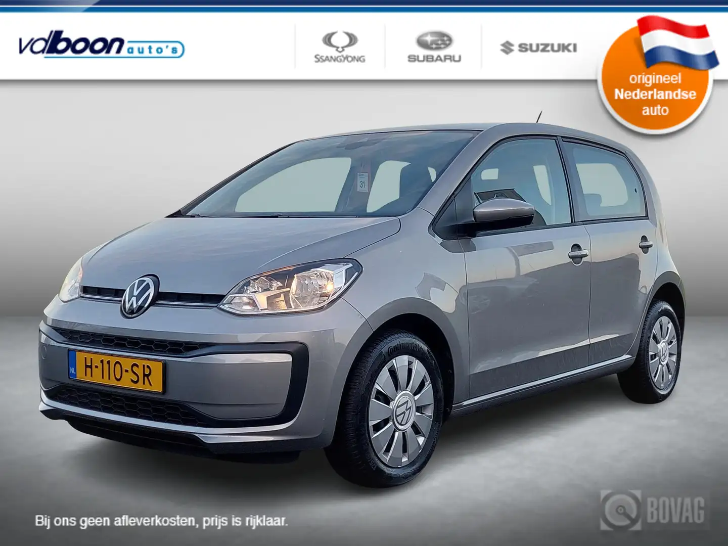 Volkswagen up! 1.0 BMT move up! AIRCO| NL-auto | rijklaarprijs !! Gris - 1