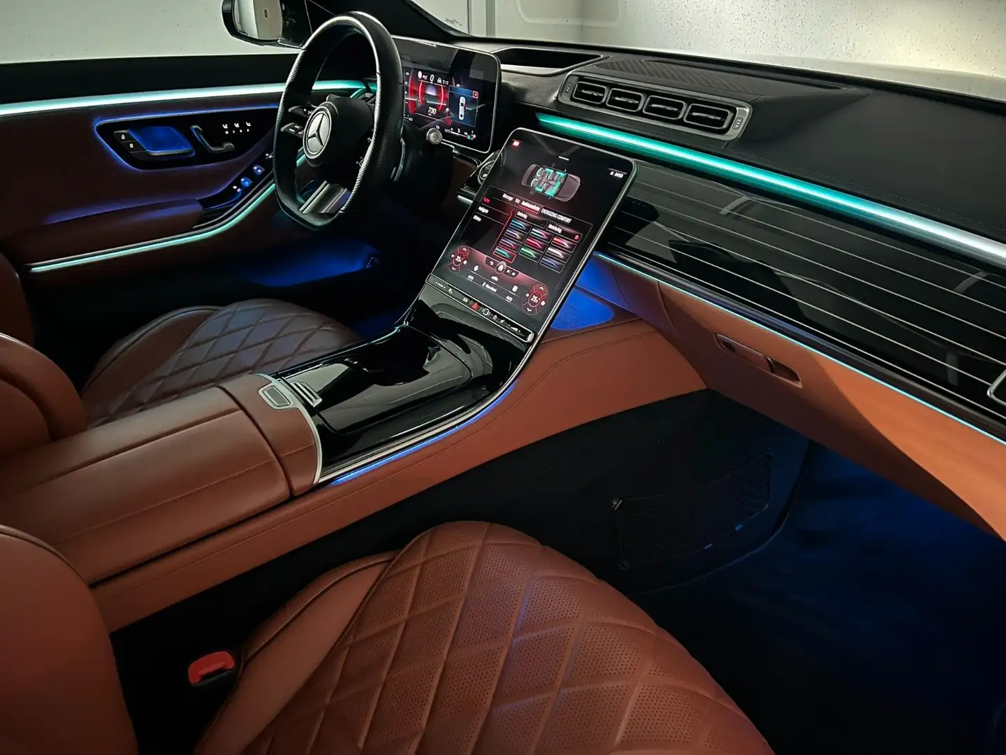 Mercedes-Benz S 400 d 4Matic AMG-LINE/HuD/MASSAGE/BURMESTER Silber - 2