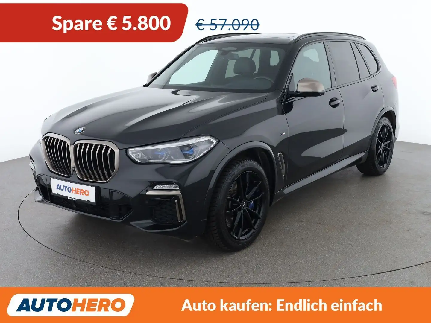 BMW X5 M50d Schwarz - 1