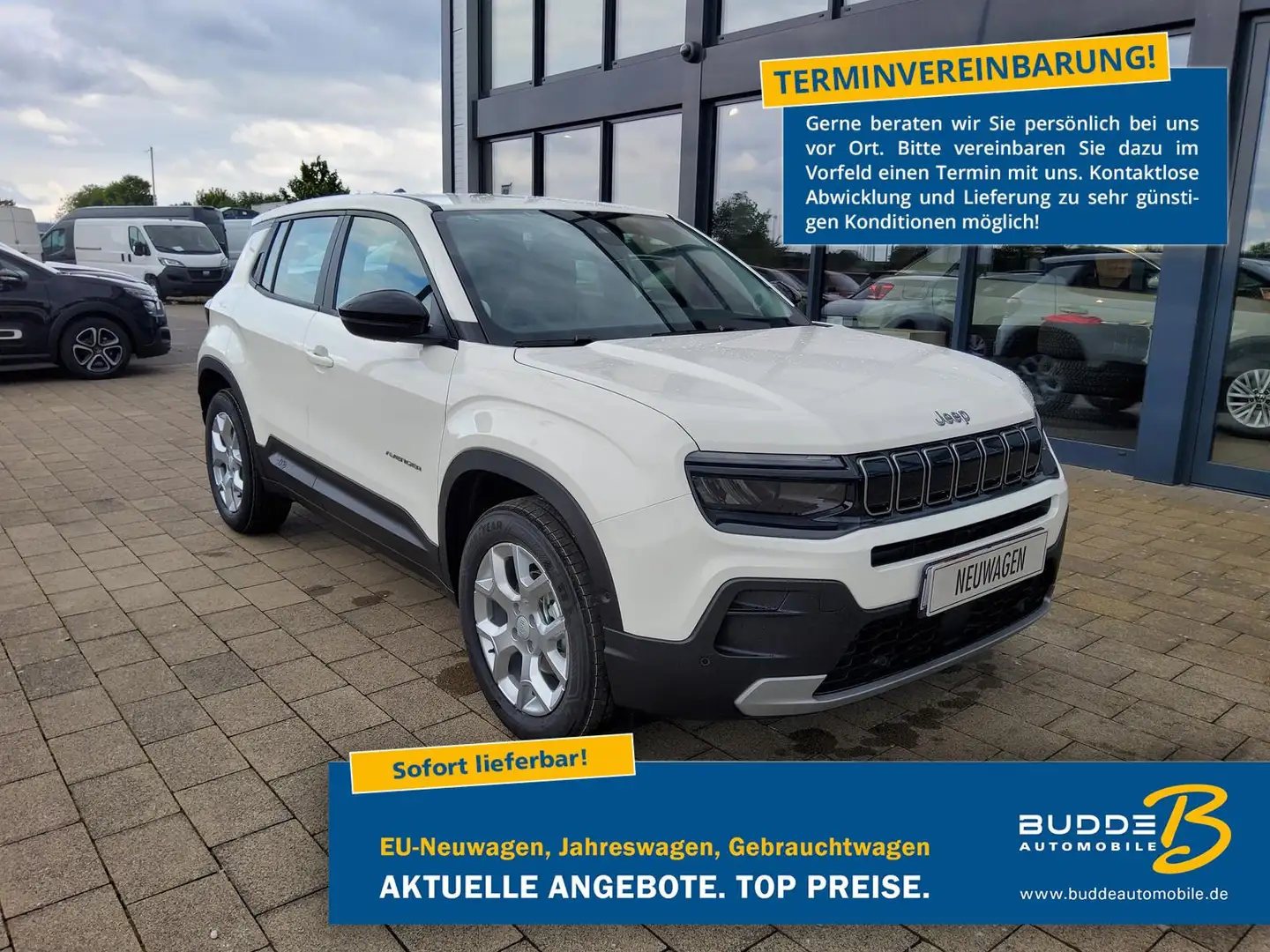 Jeep Avenger 1.2 T-GDI Altitude / Navi / Induktivl. Blanco - 1