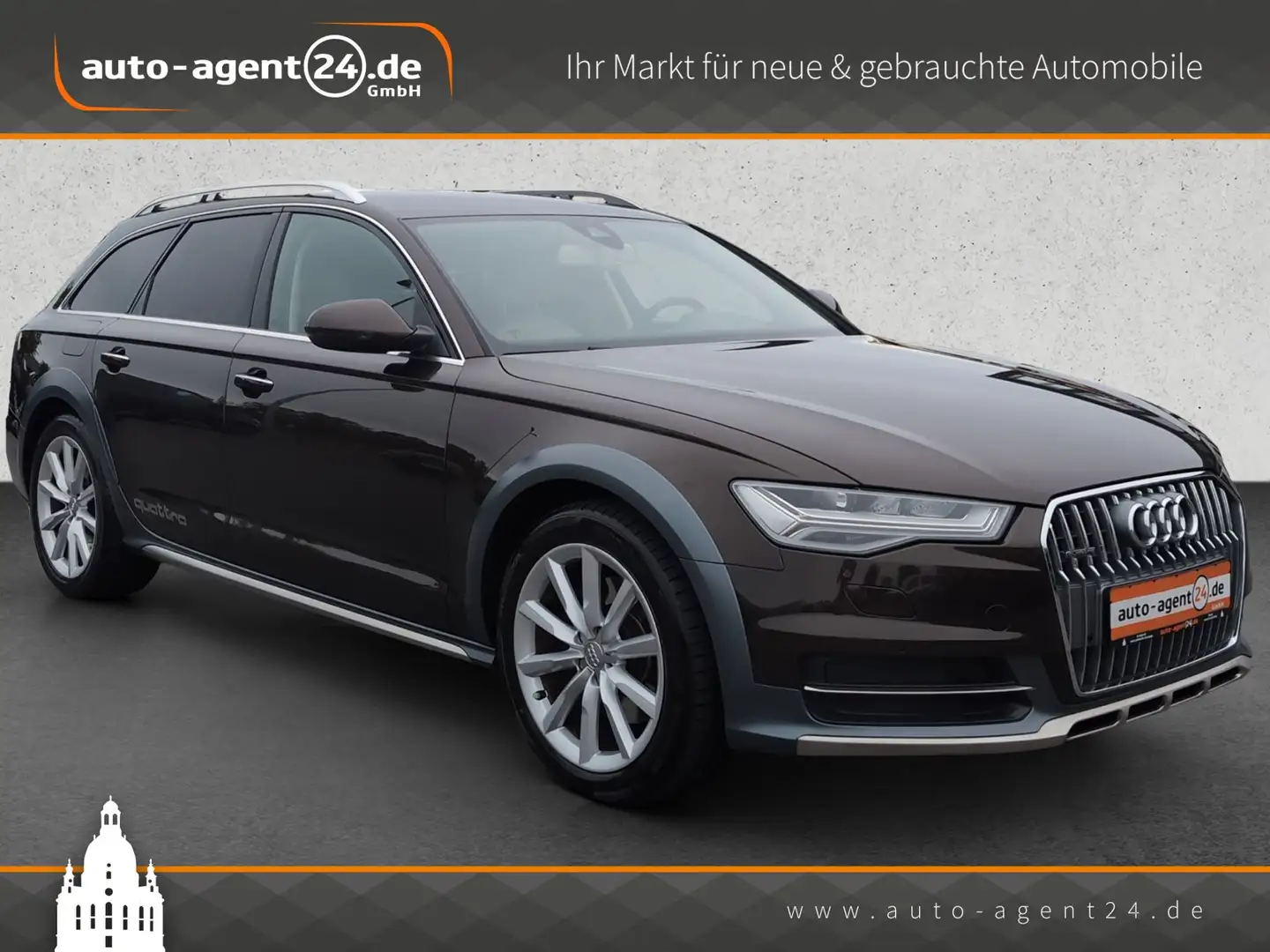 Audi A6 allroad 3.0 TDI quat. /LED/Luft/AHK/Softclose Braun - 1
