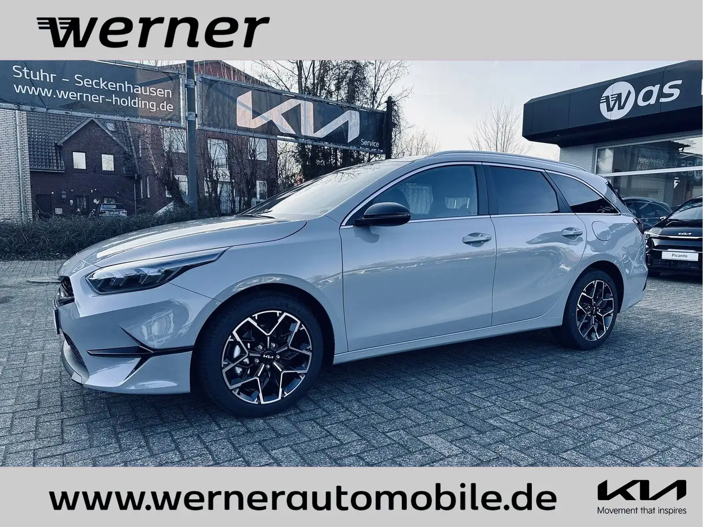 Kia Ceed SW 1.0 T DCT7 Nightline Edition Gris - 1