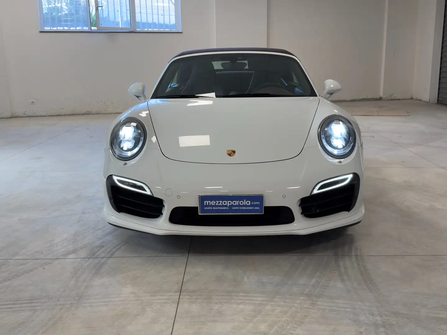 Porsche 911 911 VI Carrera 991 Cabrio Cabrio 3.8 Turbo S 560cv Bianco - 2