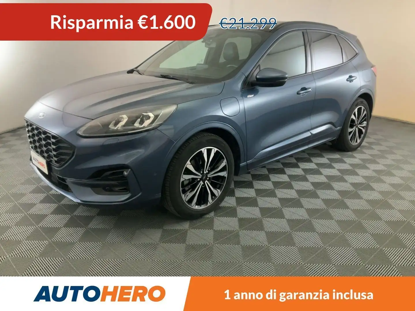 Ford Kuga 2.5 Plug-in Hybrid ST-Line X   PHEV Blu/Azzurro - 1