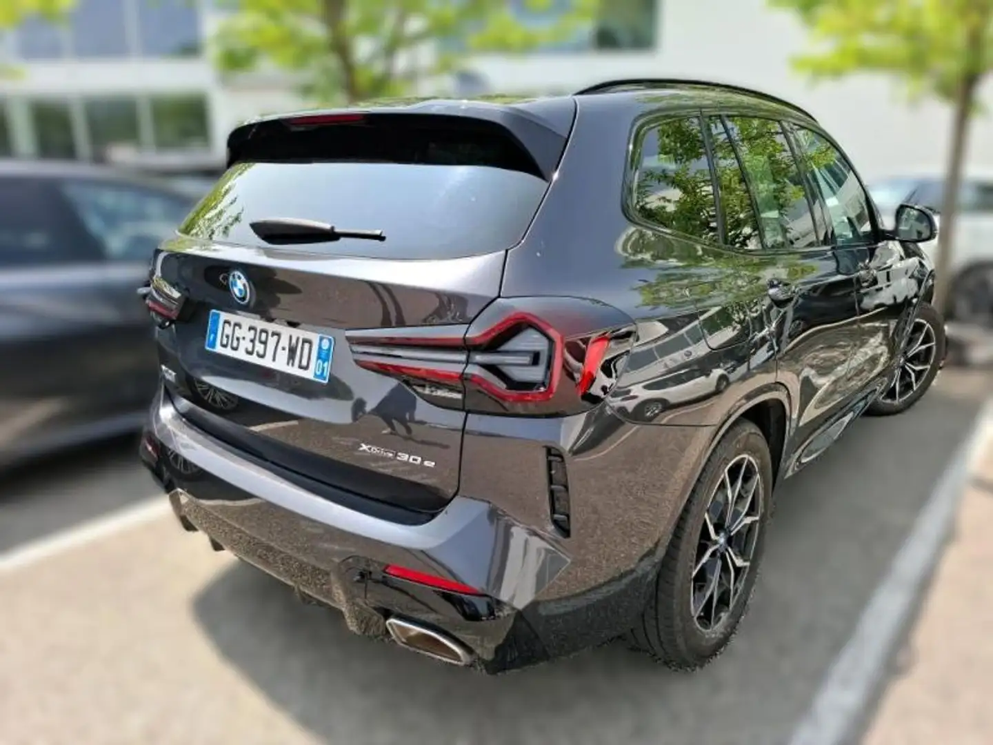 BMW X3 xDrive30e 292ch M Sport Gris - 2