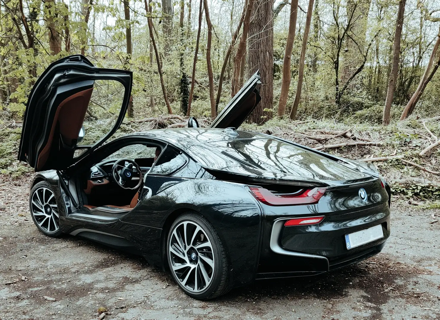 BMW i8 i8 Coupé 11.6 kWh PHEV Blauw - 1