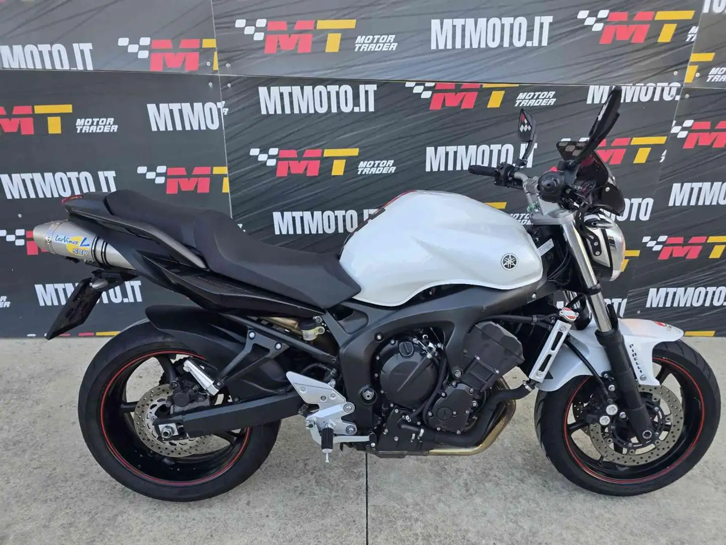 Yamaha FZ 6 S2 Export Video 360 Bianco - 1