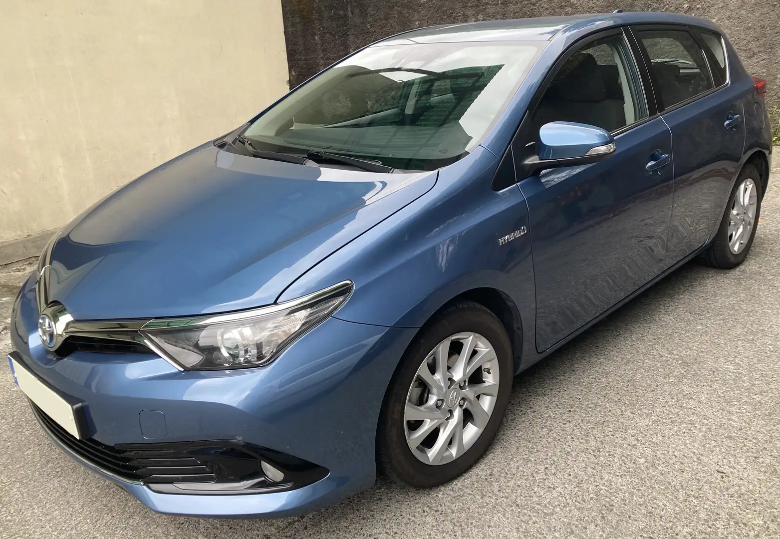 Toyota Auris Auris hybrid Active + pack senso + toyota safety s Azul - 2