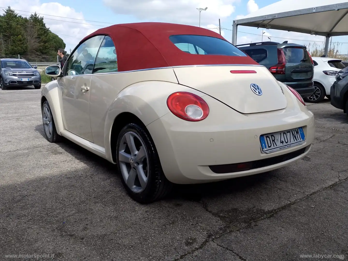 Volkswagen New Beetle 1.6 Cabrio Lim. Red Edt. Bianco - 2