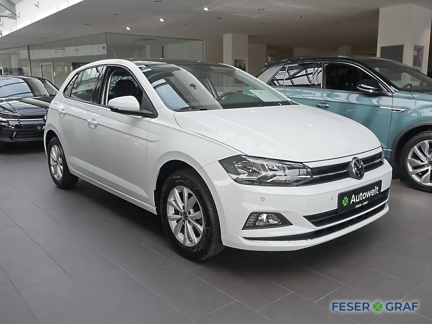 Volkswagen Polo Highline 1.0 TSI Navi Pano SiHz Weiß - 2