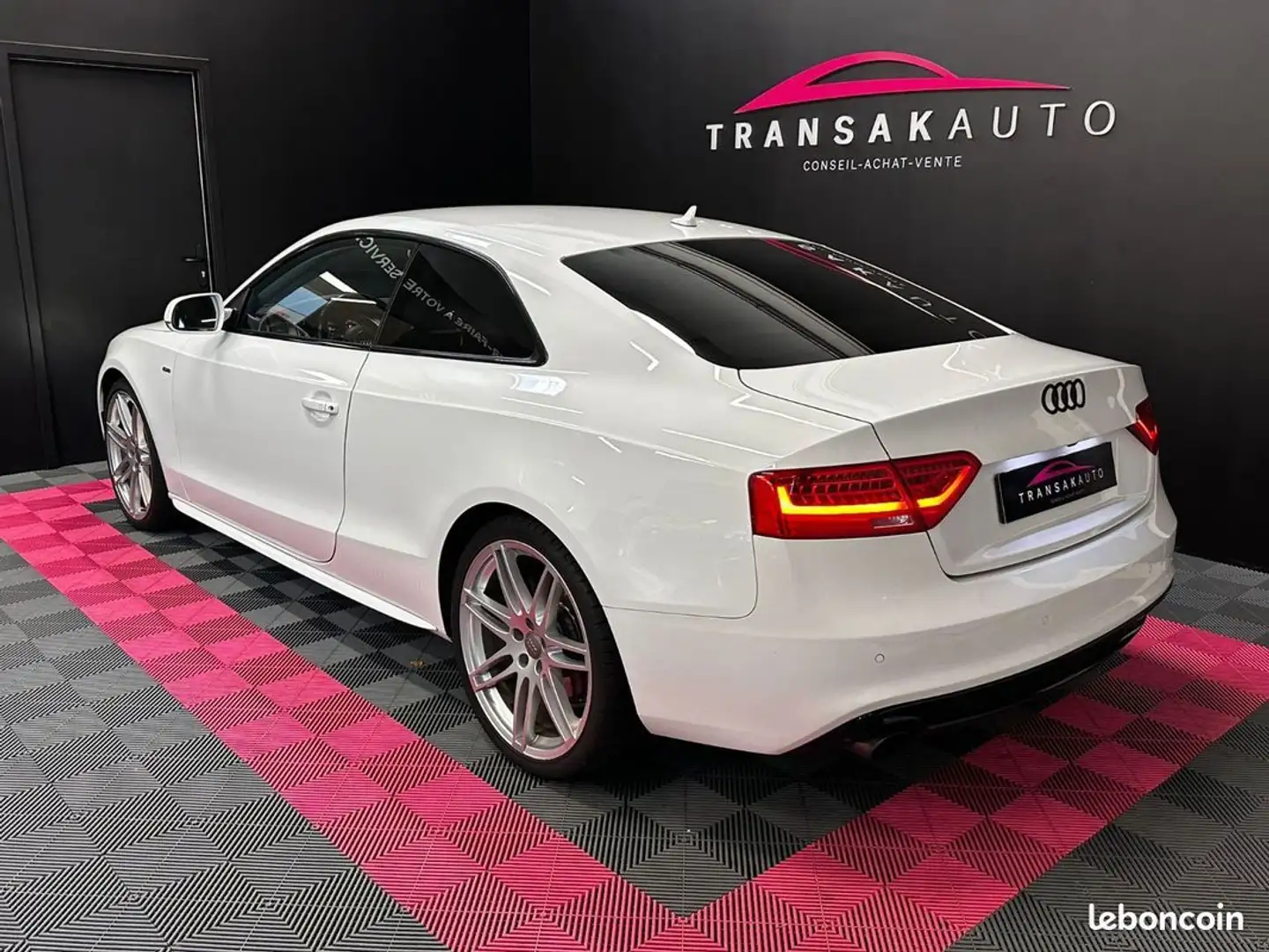 Audi A5 V6 3.0 TDI 245 S line Quattro tronic 7 SUIVI COMPLET RÉVISION À JOUR Weiß - 2