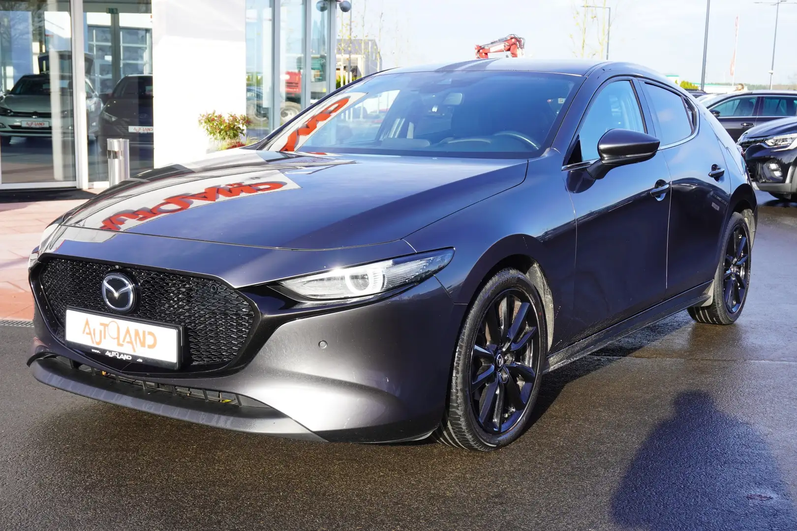 Mazda 3 2.0 M-Hybrid Selection LED Navi 360° Totwinkel Gris - 1