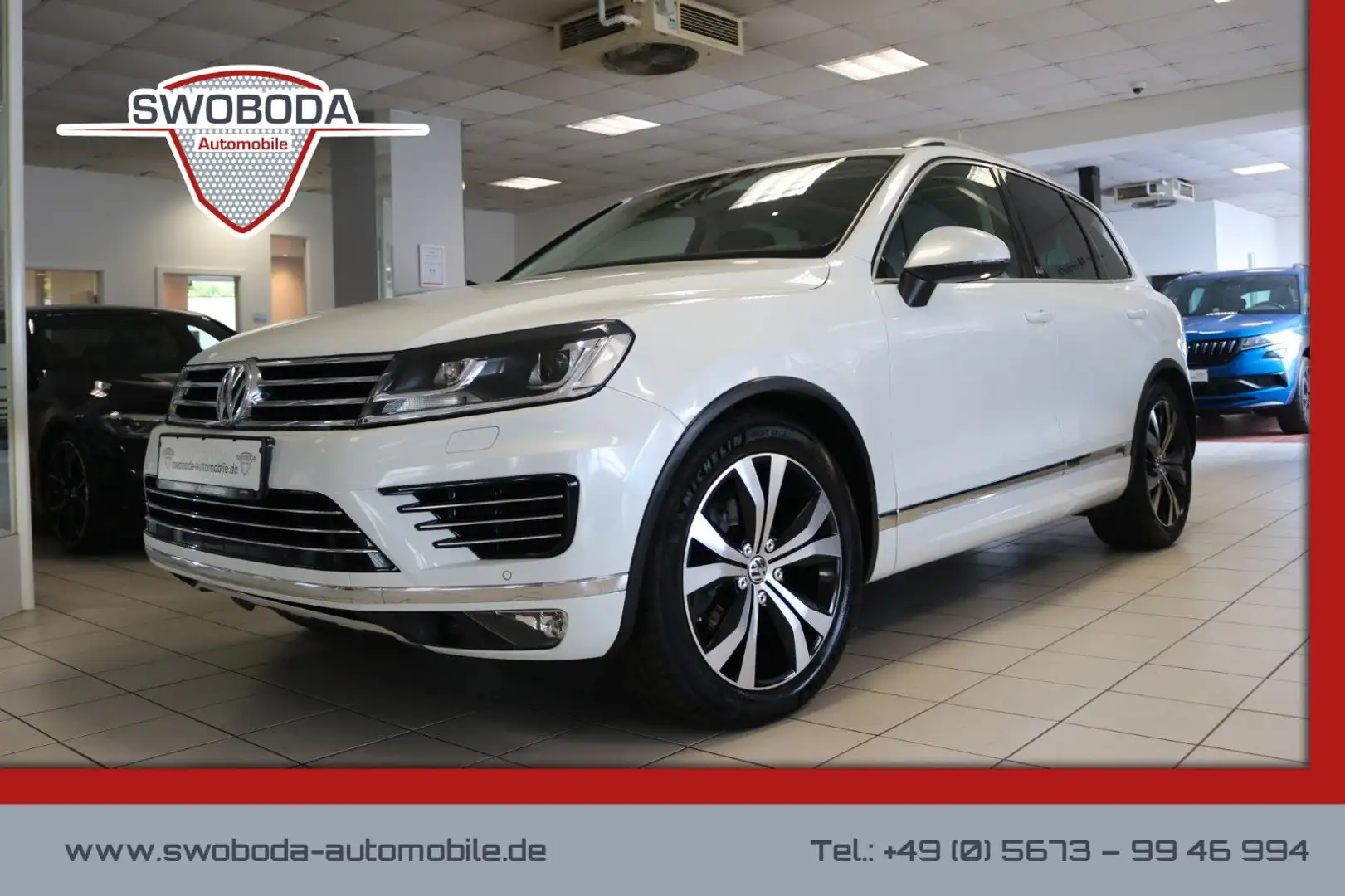 Volkswagen Touareg V6 TDI  Executive Edition Luft AHK STHZ Weiß - 1