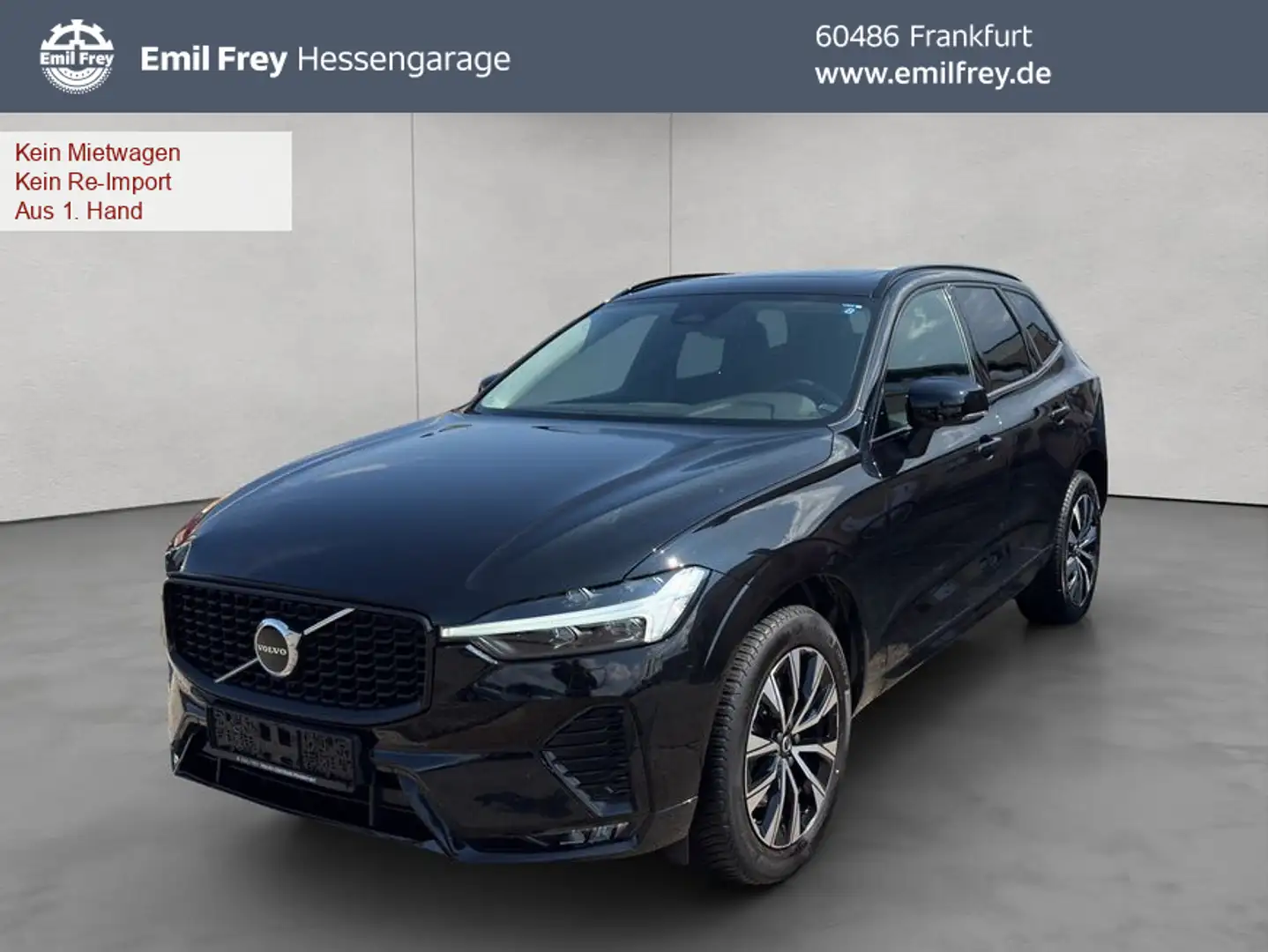 Volvo XC60 XC60 B4 Plus-Dark Aut Glasd PilotAssist Nappaleder Schwarz - 1