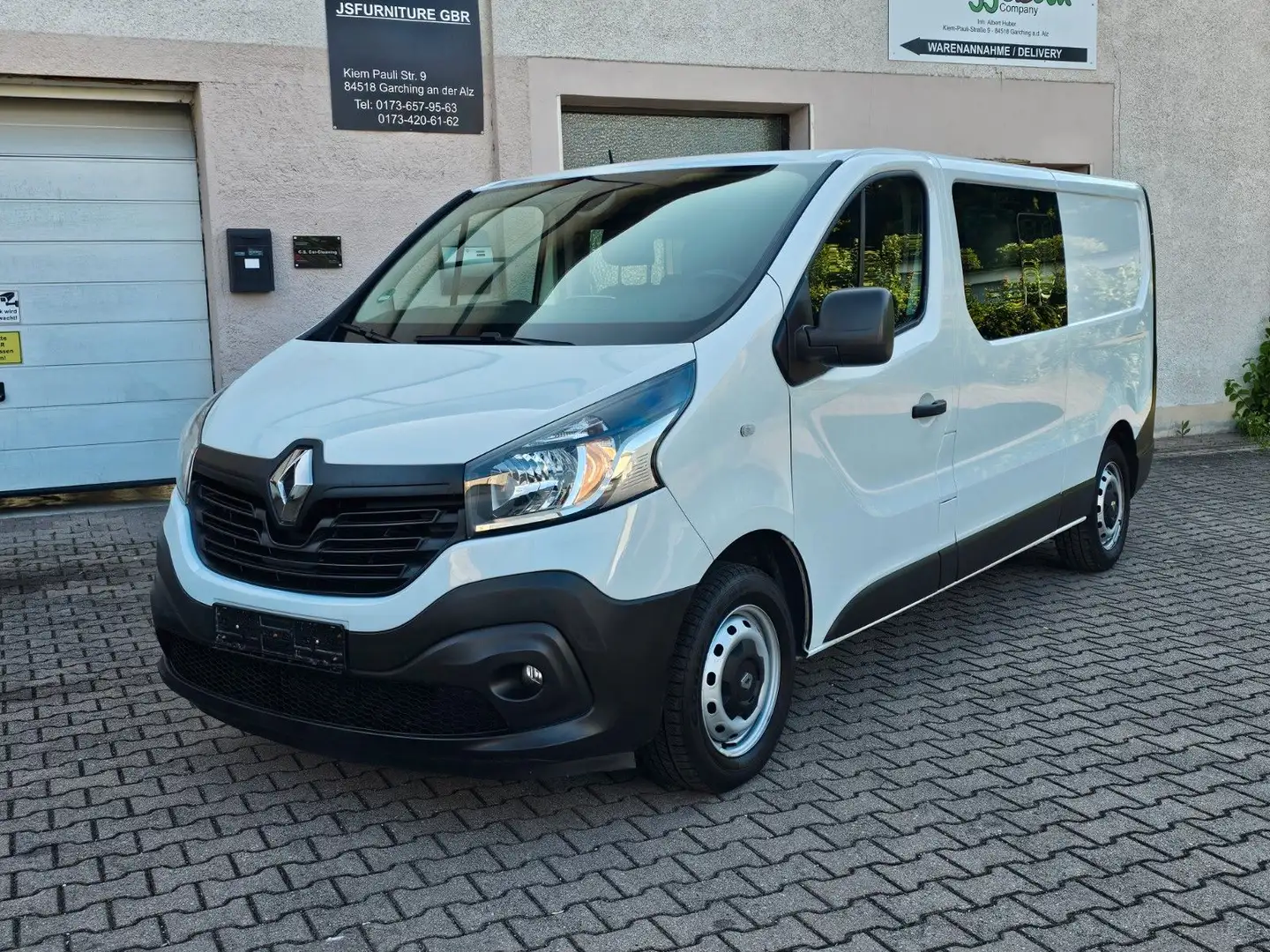 Renault Trafic L2H1 Doka 6-Sitzer TÜV NEU AHK KAMERA Blanc - 2