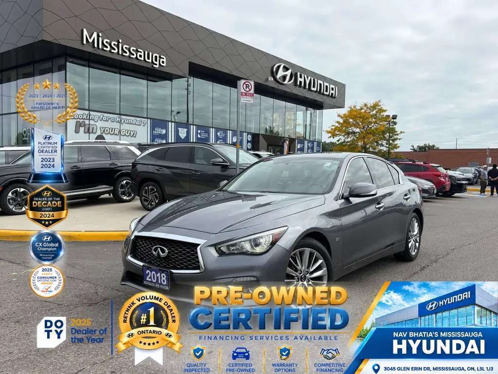 2018 INFINITI Q50 3.0t Luxe AWD