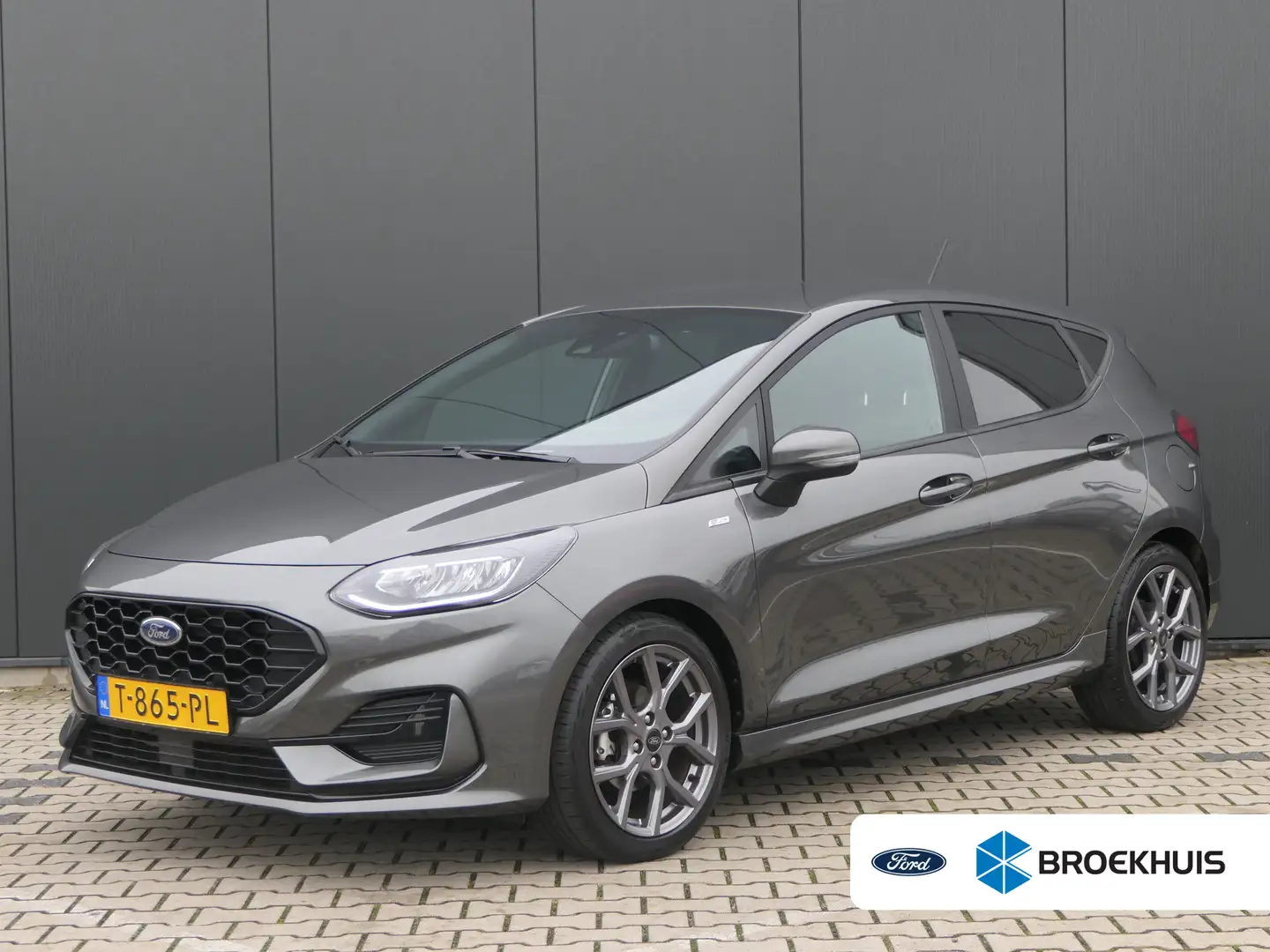 Ford Fiesta 1.0 EcoBoost Hybrid ST-Line | Keyless | LED | CarP Grijs - 1