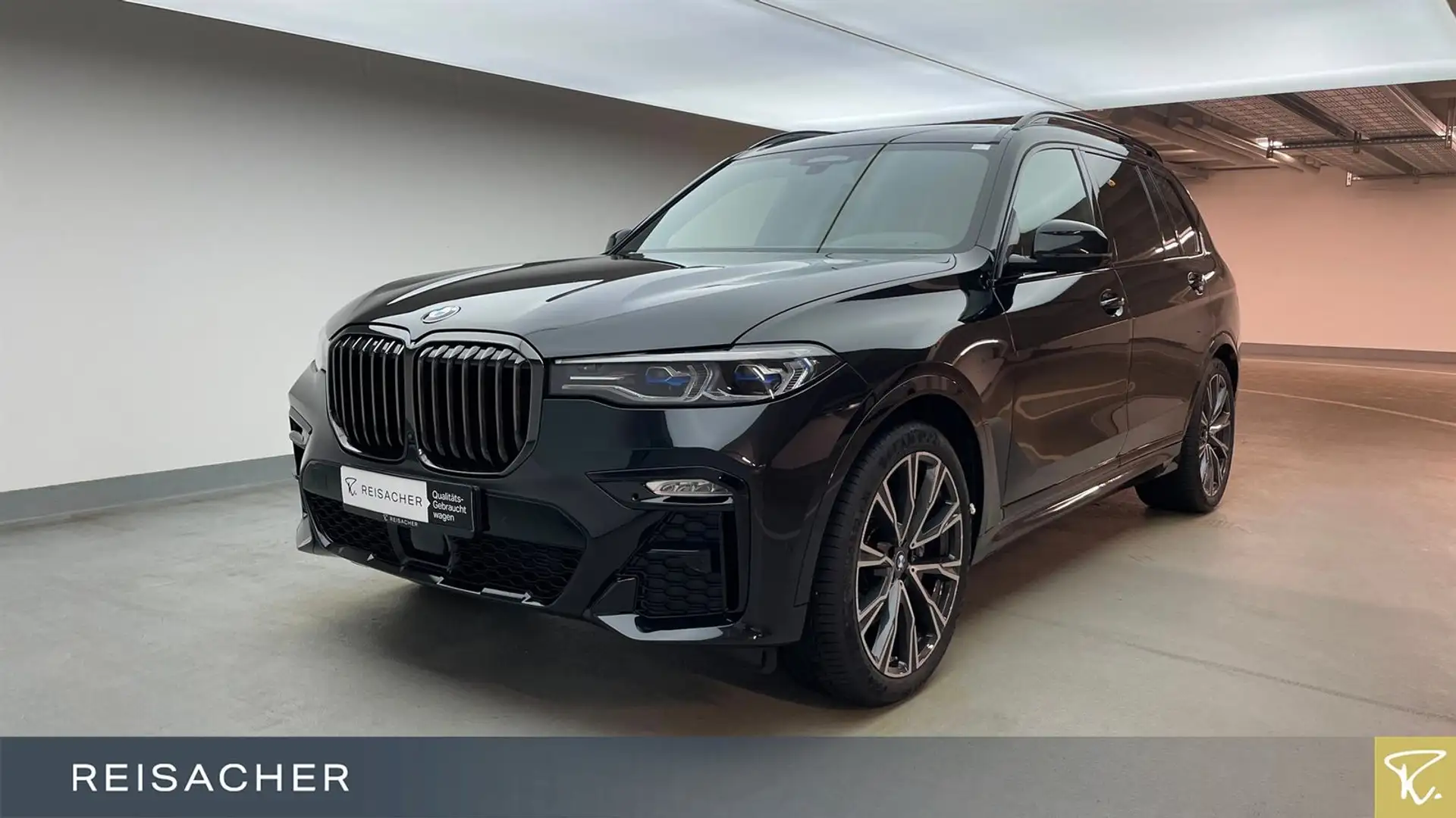 BMW X7 M50i A SkyLou,AHK,DAProf,Laser,IAL,6-Sitzer Schwarz - 1