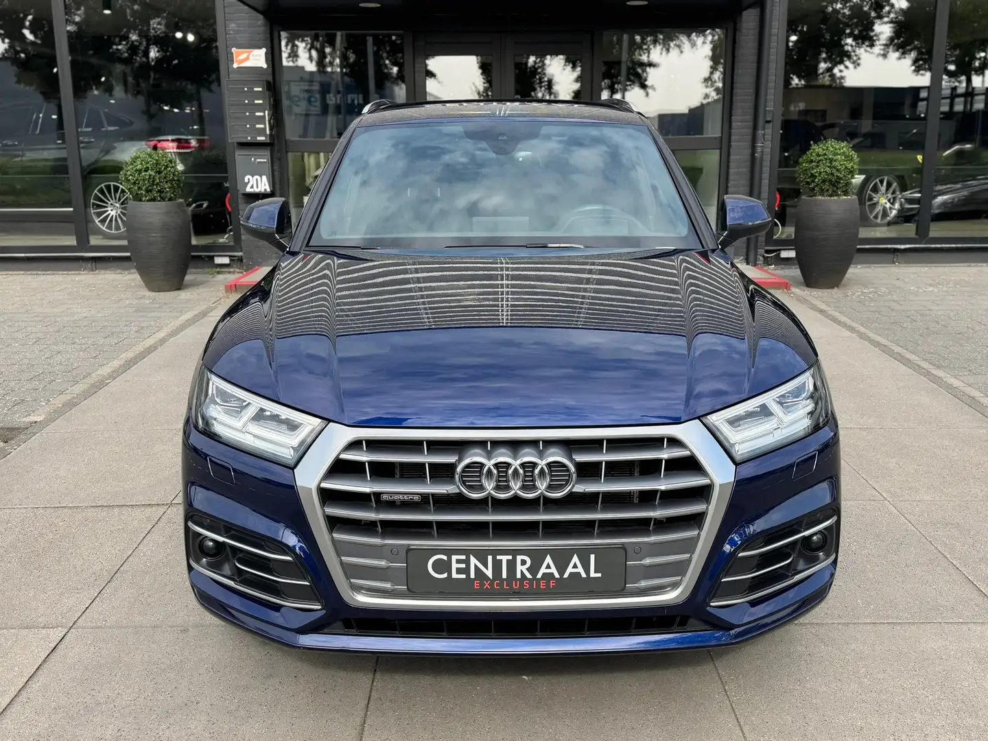 Audi Q5 50 TFSI e Quattro S-Line Leder|ACC|299PK|Keyless|H Azul - 2