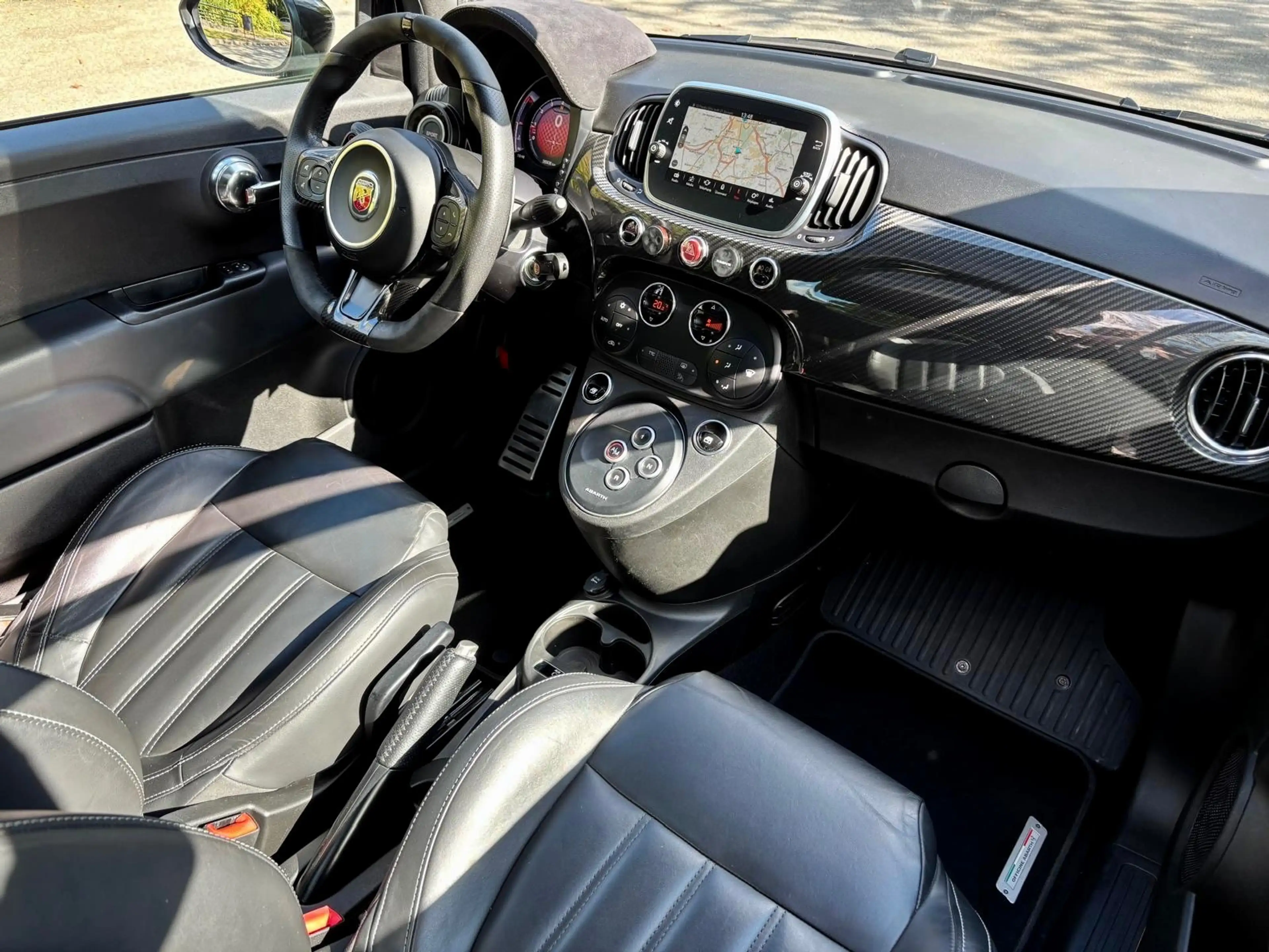 Abarth 595 *Carbone / Pano / Led / Apple CarPlay / 36900KM * — photo 15