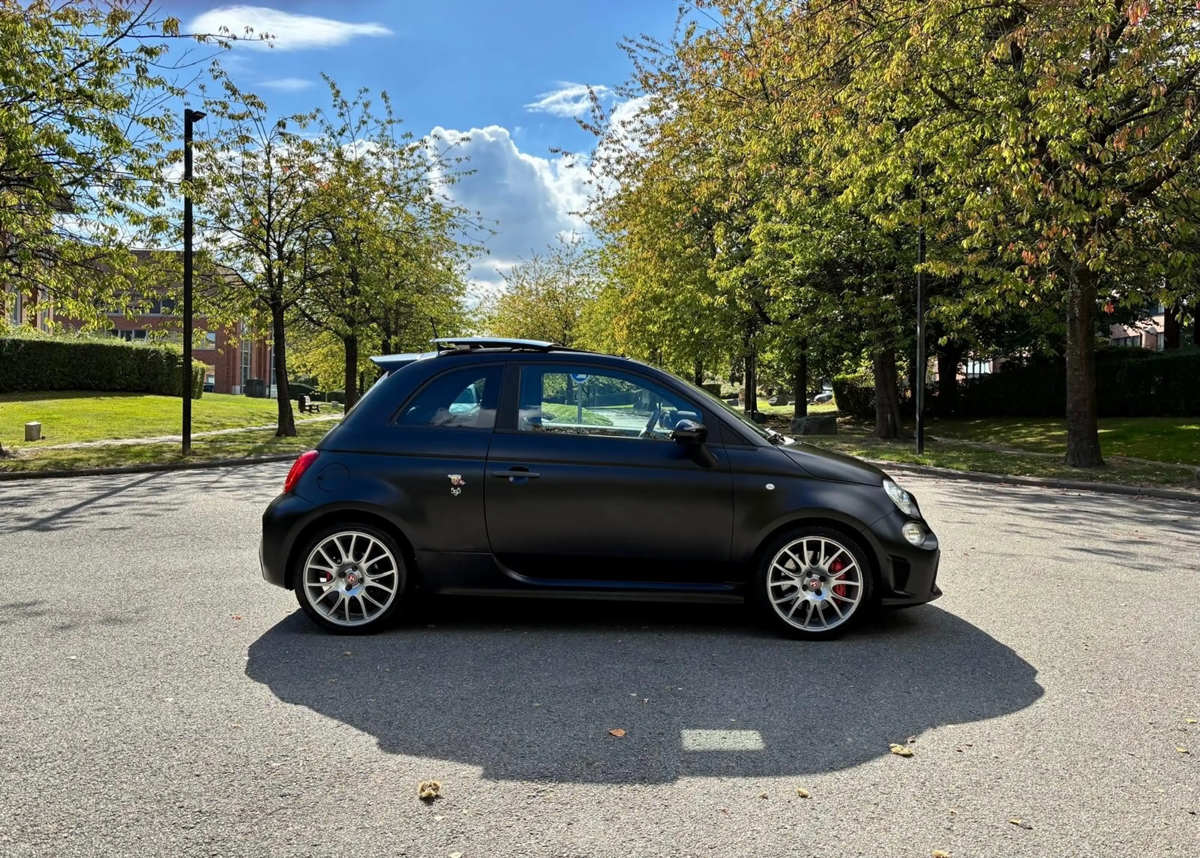 Abarth 595 *Carbone / Pano / Led / Apple CarPlay / 36900KM * — photo 7