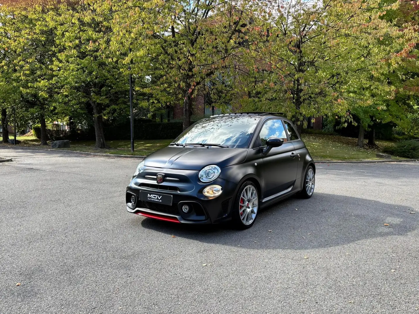 Abarth 595 *Carbone / Pano / Led / Apple CarPlay / 36900KM * Noir - 2